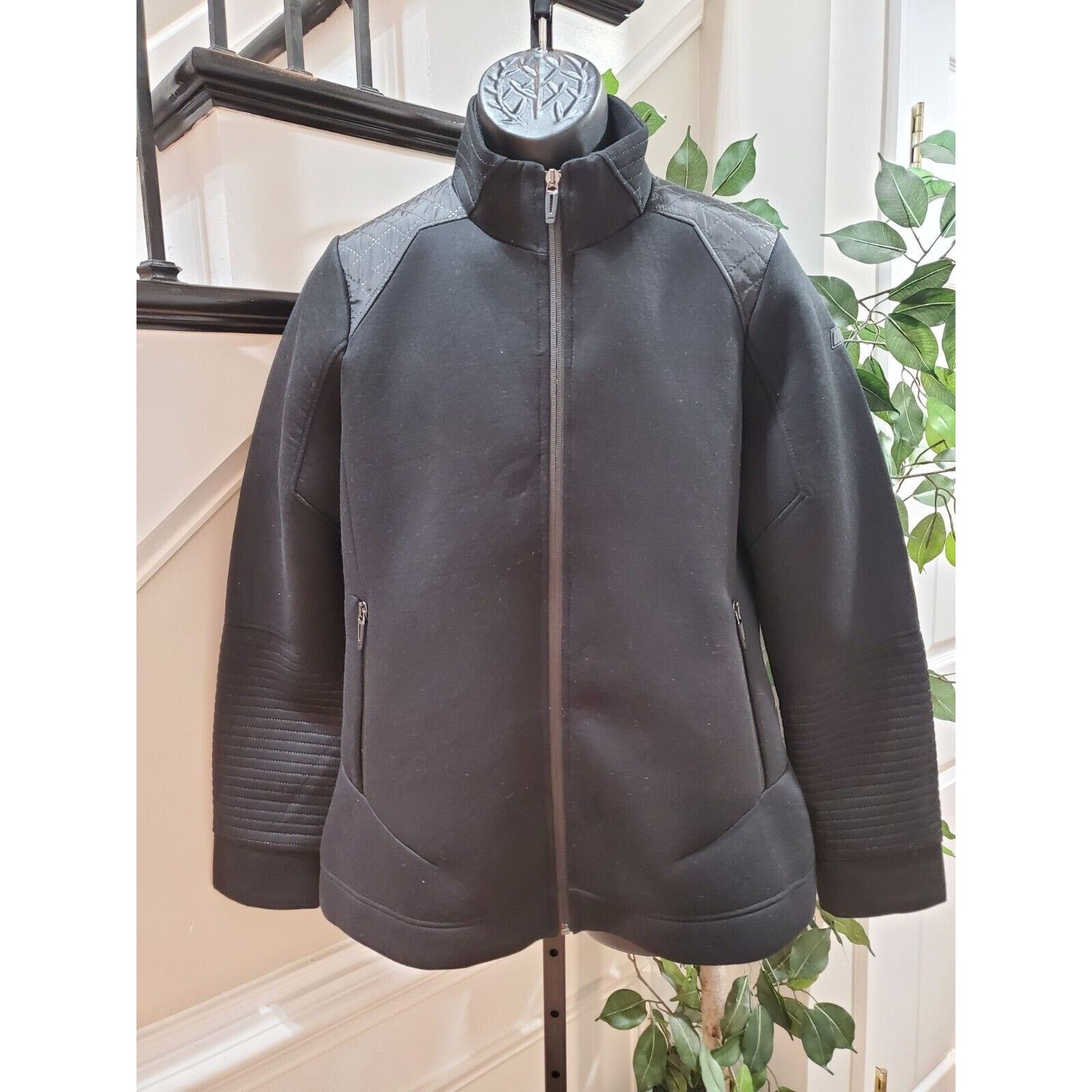 BMW BMW 100% Polyester Long Sleeve Full Zip Jacket Size XL Size US XL / EU 56 / 4 - 12 Thumbnail