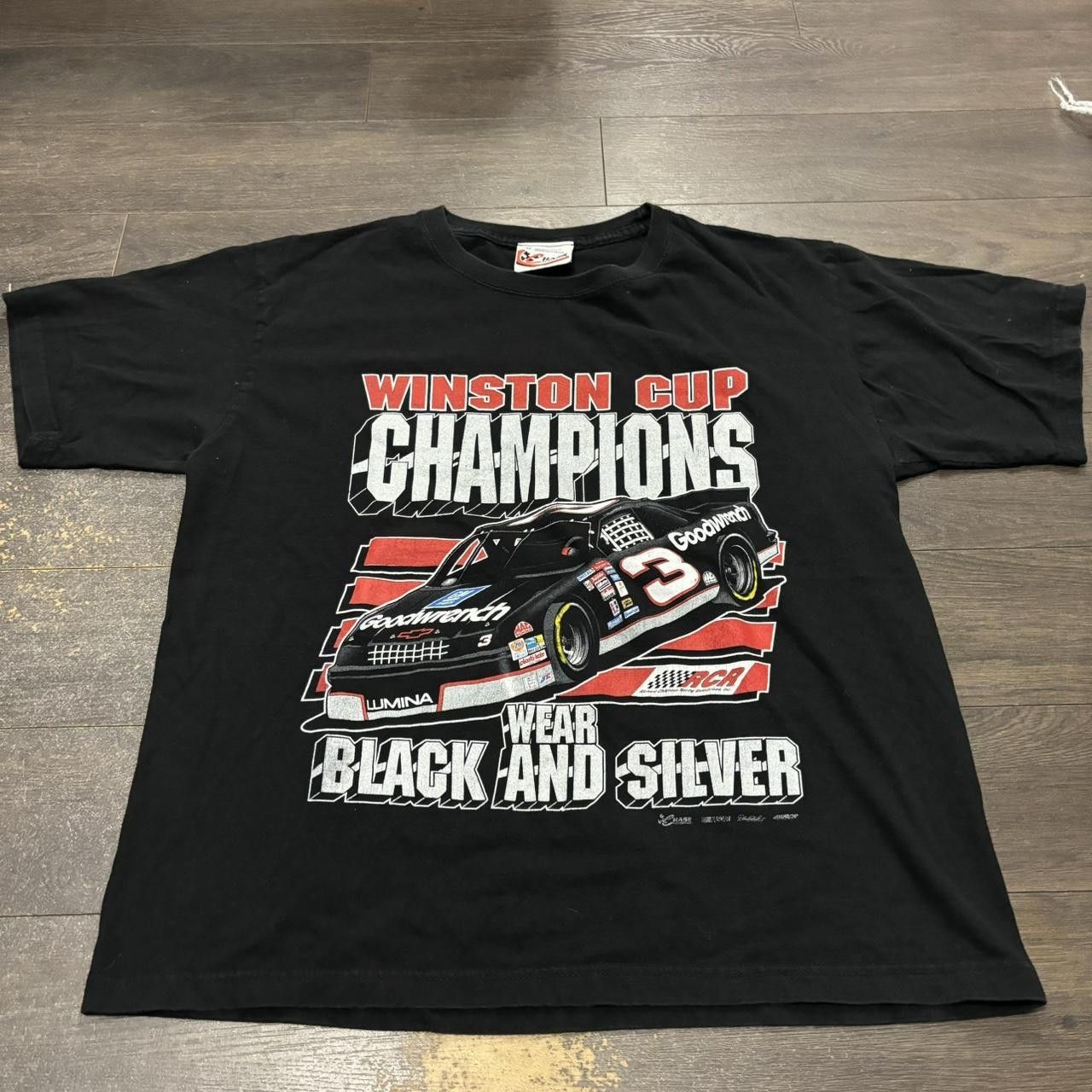 Chase Authentics Vintage Winston Cup Champions Dale Earnhardt Jr T Shirt 90s Size US M / EU 48-50 / 2 - 3 Thumbnail