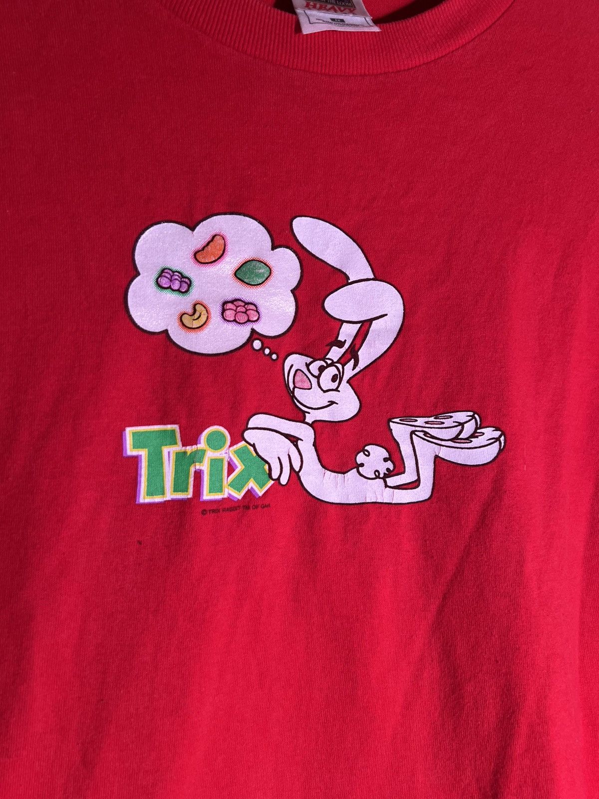 Vintage 90’s 2000’s Y2K VTG Vintage Trix Bunny Kids Cereal Retro Tee Size US M / EU 48-50 / 2 - 4 Thumbnail