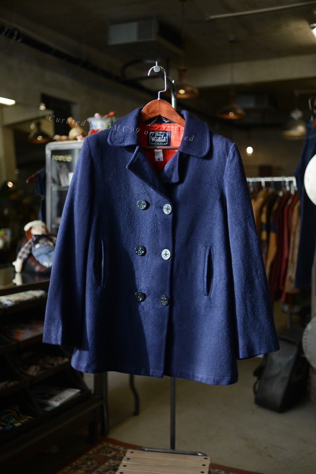 Woolrich Woolen Mills Woolrich 80s US-Made Double-Breasted Peacoat Size US M / EU 48-50 / 2 - 1 Thumbnail