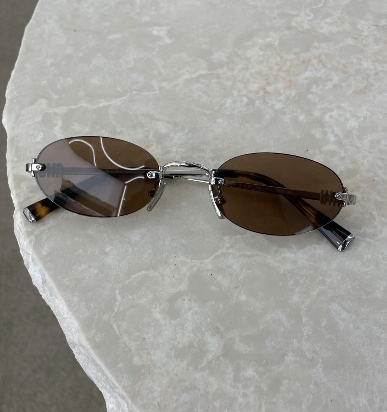 Miu Miu NEW Miu Miu sunglasses MU A54S 1BC90Q Size ONE SIZE - 1 Thumbnail