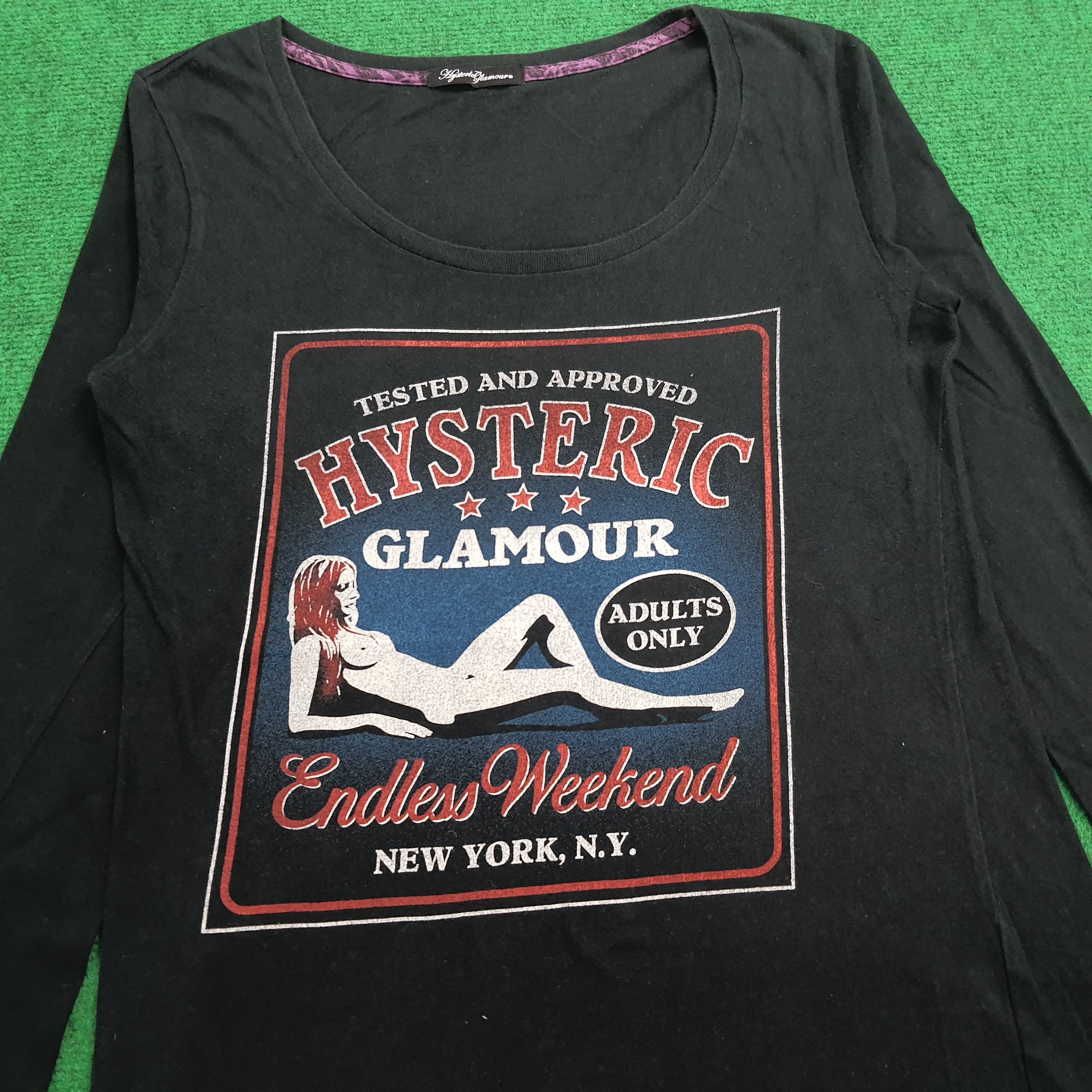 Hysteric Glamour × Japanese Brand × Vintage Hysteric Glamour Tshirt Size S / US 4 / IT 40 - 2 Thumbnail