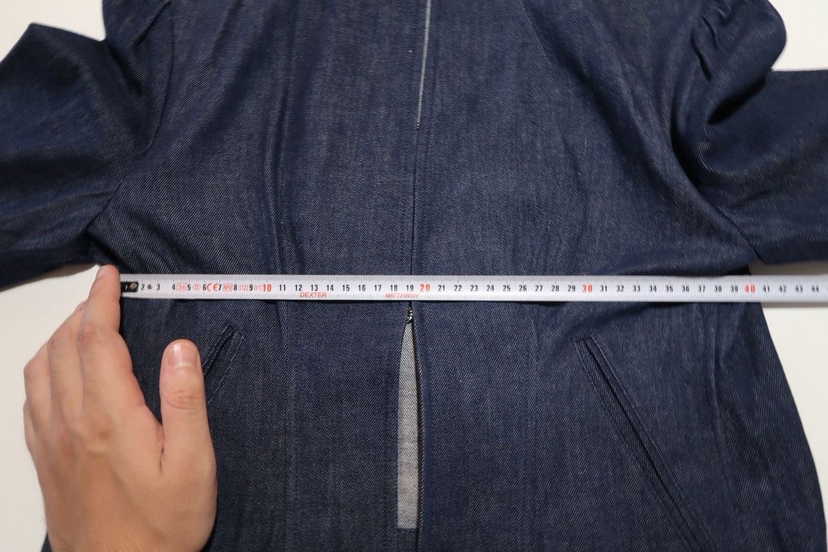 Yohji Yamamoto Raw denim Yohji Yamamoto jacket with mandarin collar Size 38R - 7 Thumbnail
