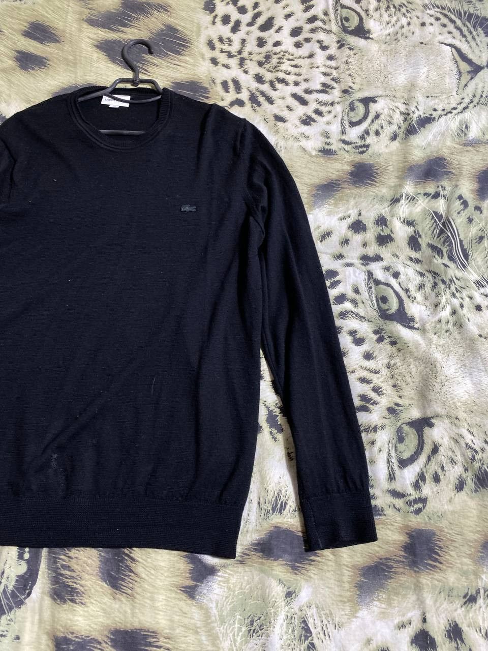 Lacoste × Vintage Vintage Lacoste wool sweater cropped cardigan Size US XL / EU 56 / 4 - 5 Thumbnail