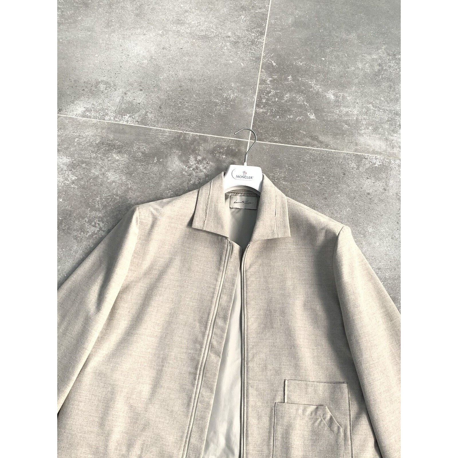 Designer × Japanese Brand × NE.SENSE NE.SENSE NECESSITY SENSE Tweed Wool Chore Bomber Jacket SZ S Size US S / EU 44-46 / 1 - 5 Thumbnail