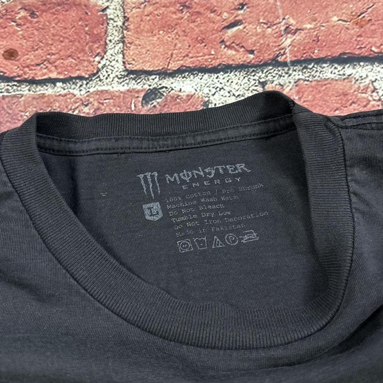 Other Y2K Monster Energy Drink T Shirt Logo Cyber Grunge Motocross Size US L / EU 52-54 / 3 - 5 Thumbnail