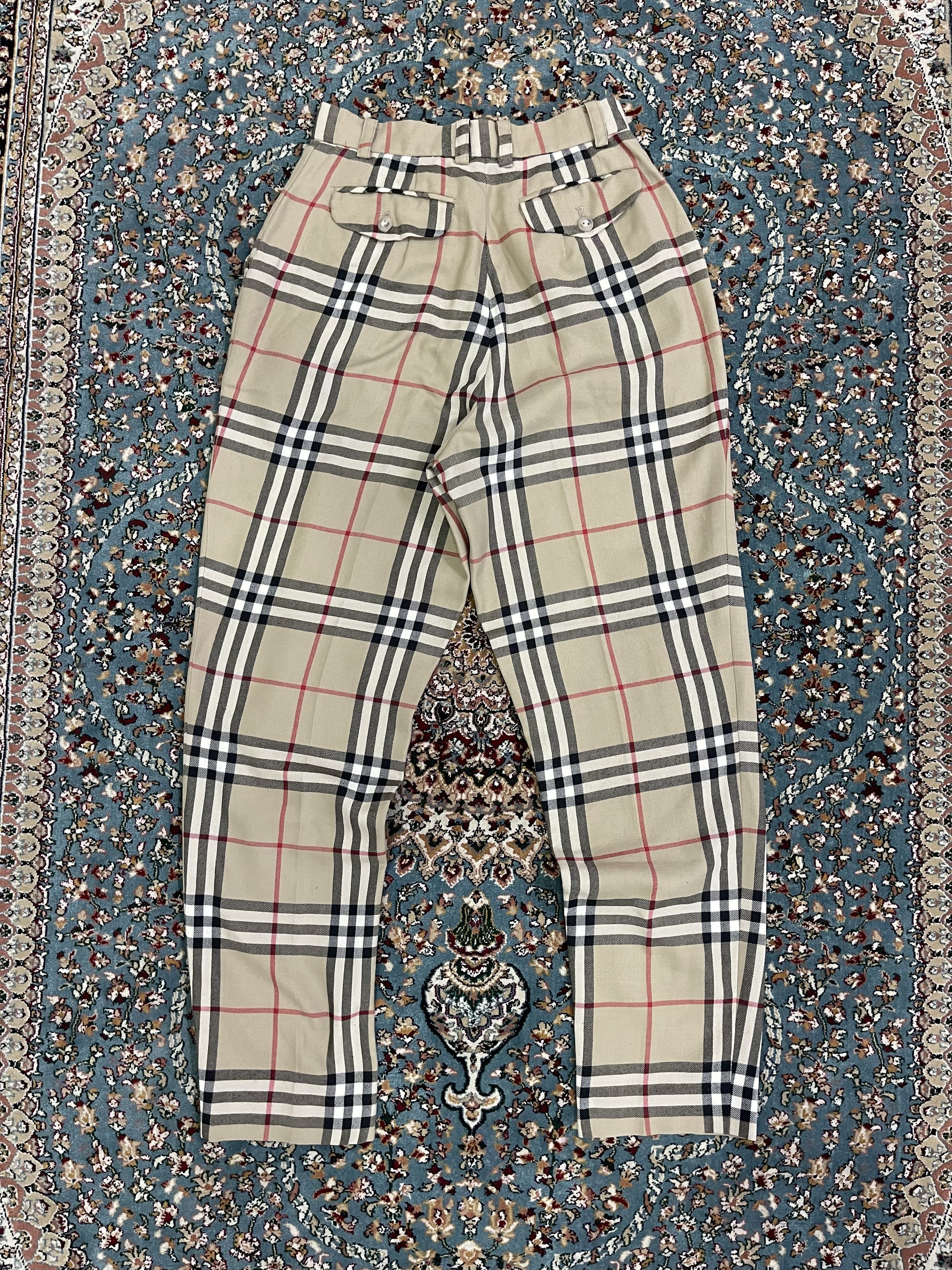 Vintage Hysteric Glamour High Waist Nova Checked Pant