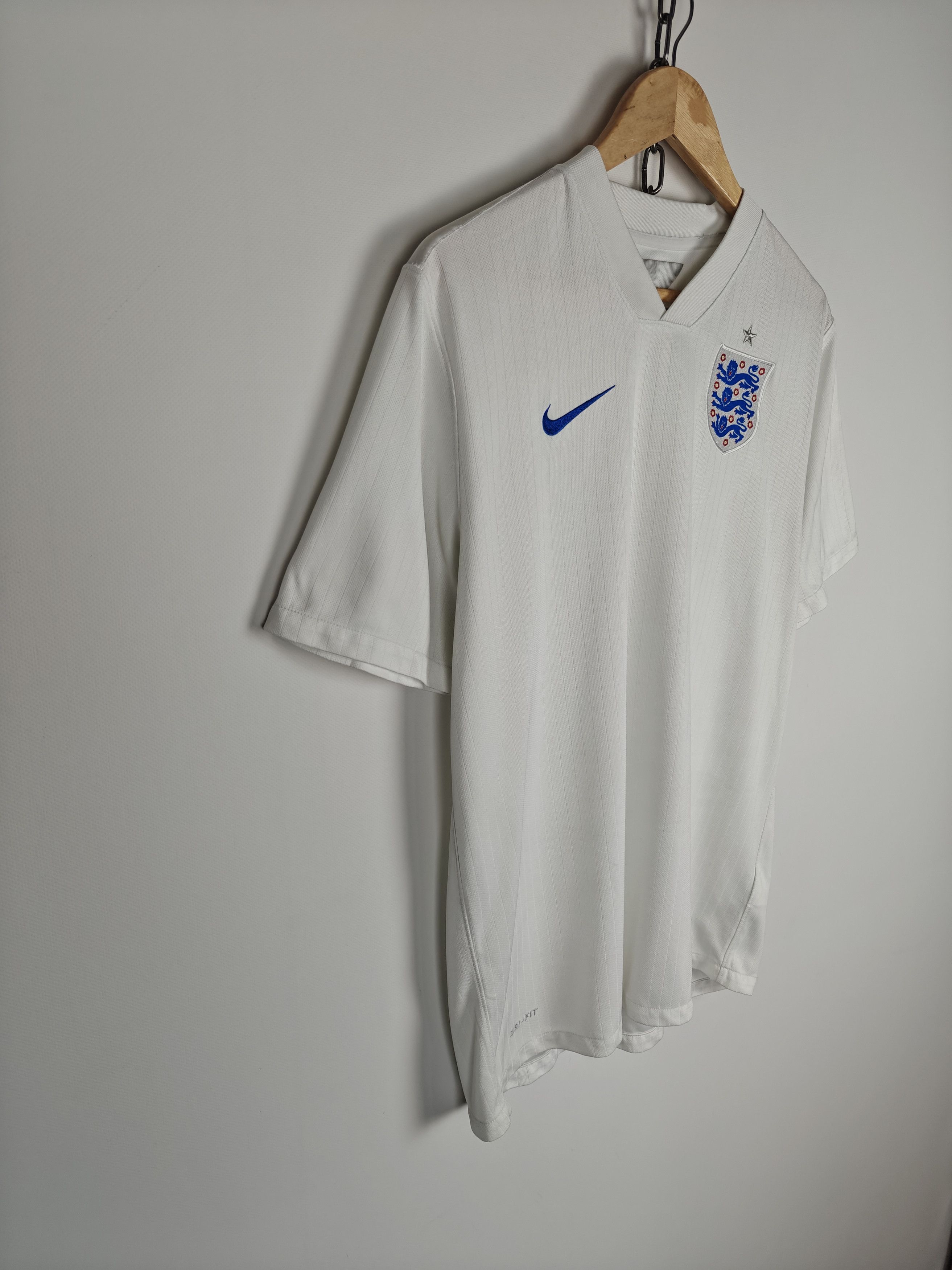 Nike Nike England Home Shirt White Dri-Fit Size L Official Size US L / EU 52-54 / 3 - 5 Thumbnail