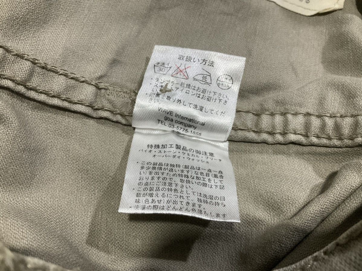 If Six Was Nine × Japanese Brand × Le Grande Bleu (L.G.B.) 🔥Y2K Archived G.O.A. Flared Cargo Pants Military Khaki Size US 30 / EU 46 - 14 Thumbnail