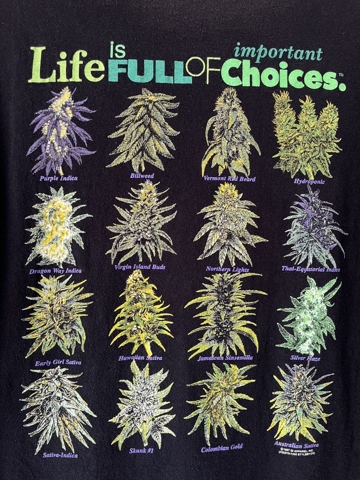 Vintage Life is Full Important Choices 1997’s Size US L / EU 52-54 / 3 - 2 Thumbnail