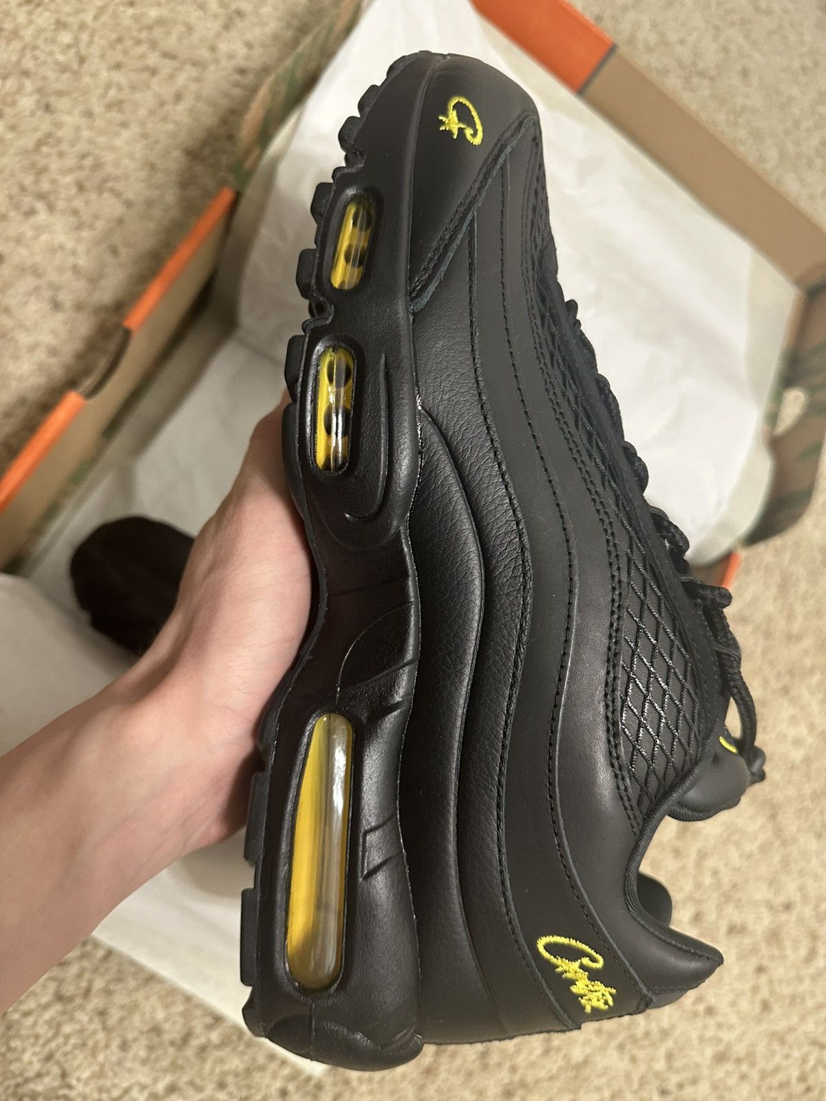 Corteiz × Nike SIZE 12 CORTIEZ X NIKE AIRMAX 95 Size US 12 / EU 45 - 2 Thumbnail