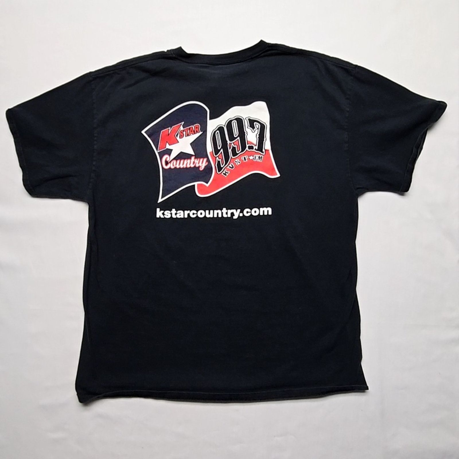 Port & Company Kstar Country 99.7 Texas Strong XL Radio Music Black Tee Size US XL / EU 56 / 4 - 1 Thumbnail