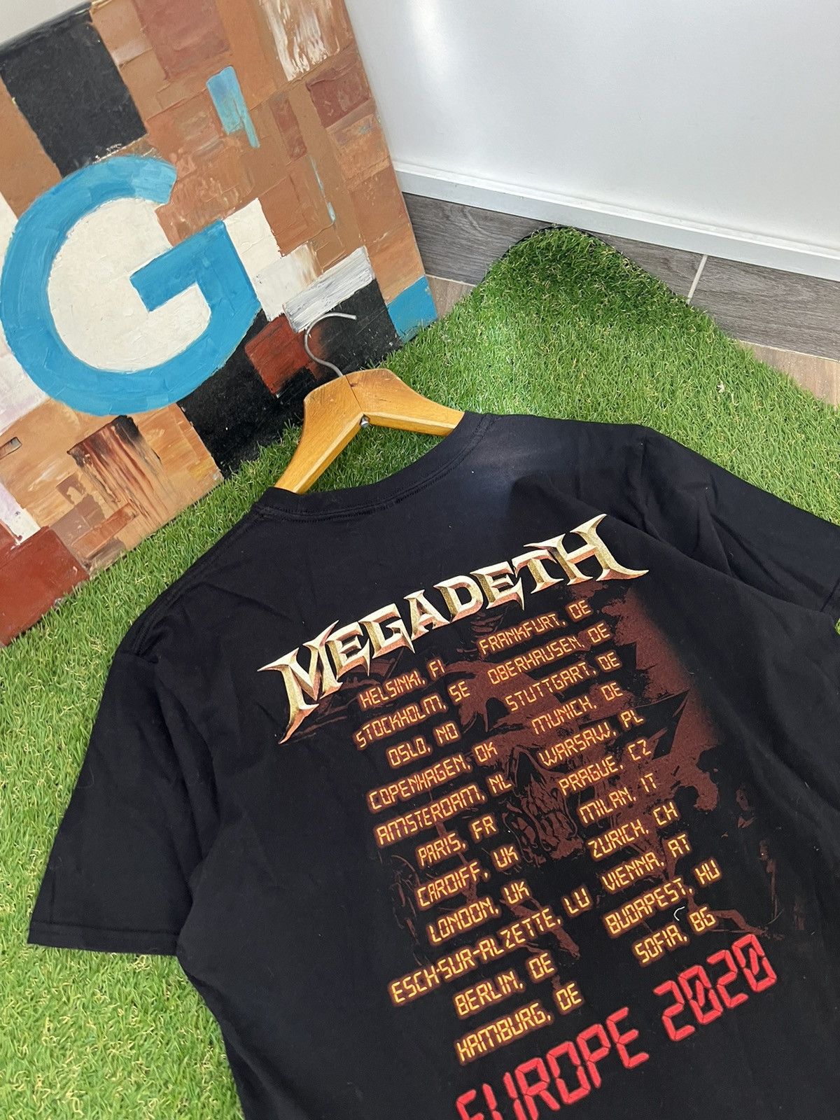 Band Tees × Gildan × Megadeth T-shirt Megadeth 2020 Size US XL / EU 56 / 4 - 9 Thumbnail
