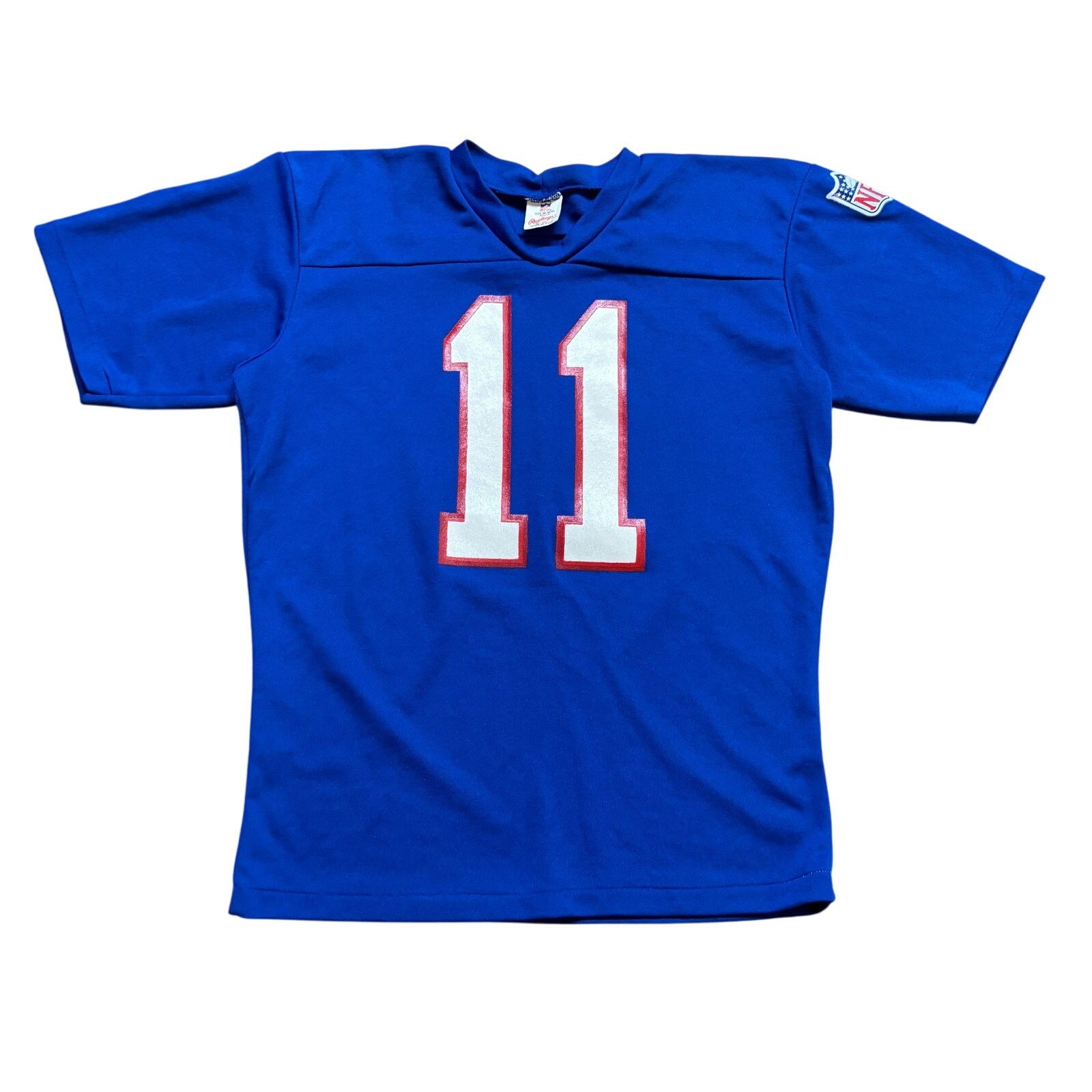 NFL × Vintage VTG 80s Rawlings NFL New York Giants Phil Simms 11 Jersey M Size US M / EU 48-50 / 2 - 1 Thumbnail