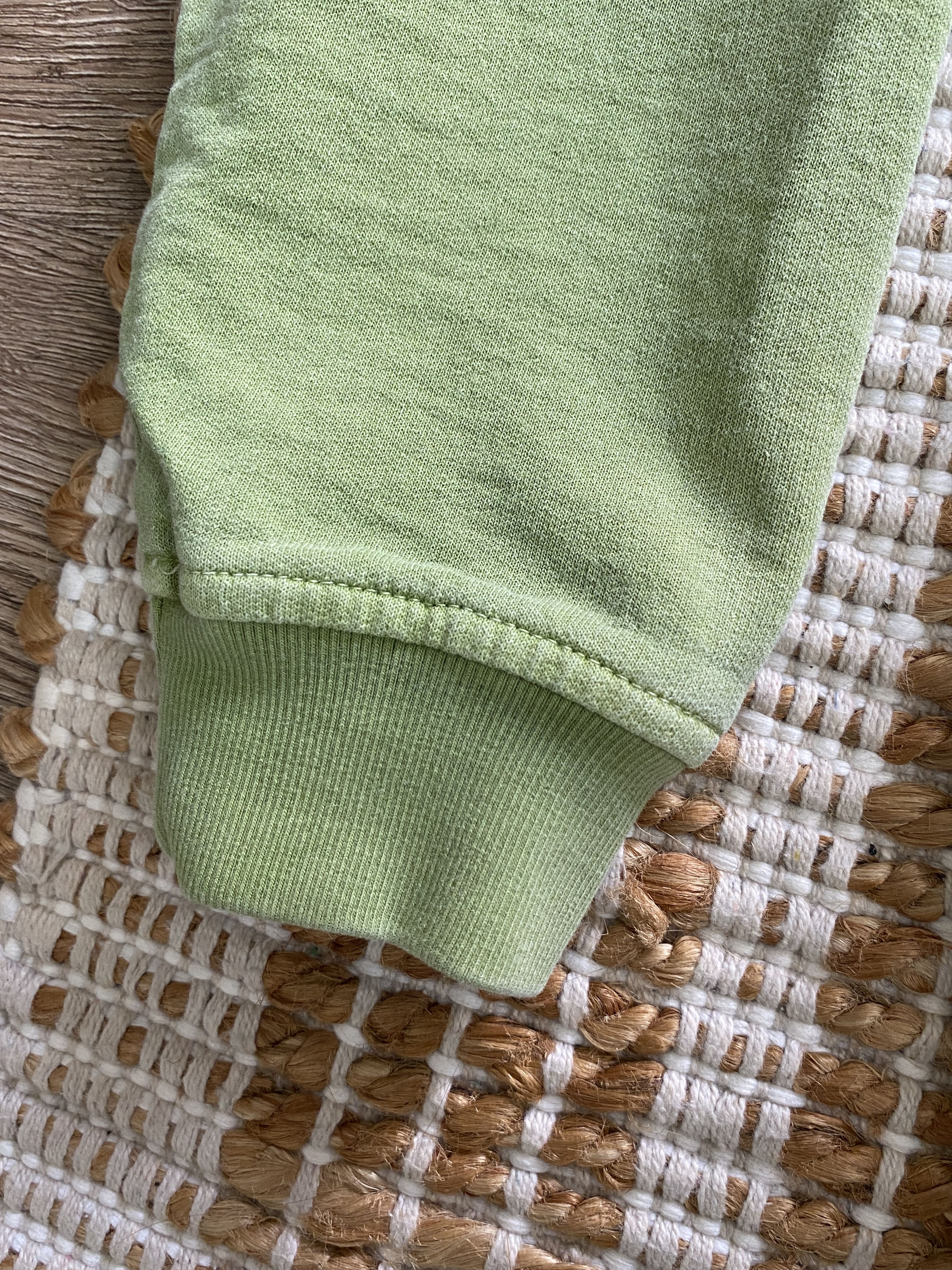 Other Vintage Focus Embroidered Zip-Up Jacket – Light Green Size M / US 6-8 / IT 42-44 - 7 Thumbnail