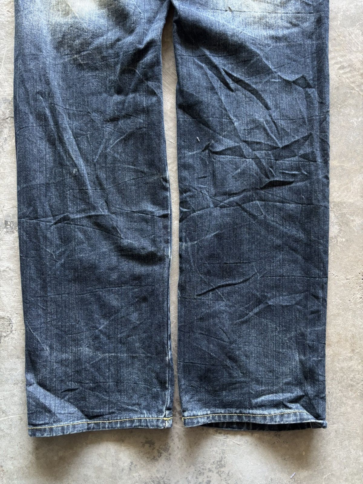 PPFM double waist sorridere faded wash whiskered japanese punk Size US 31 - 15 Thumbnail
