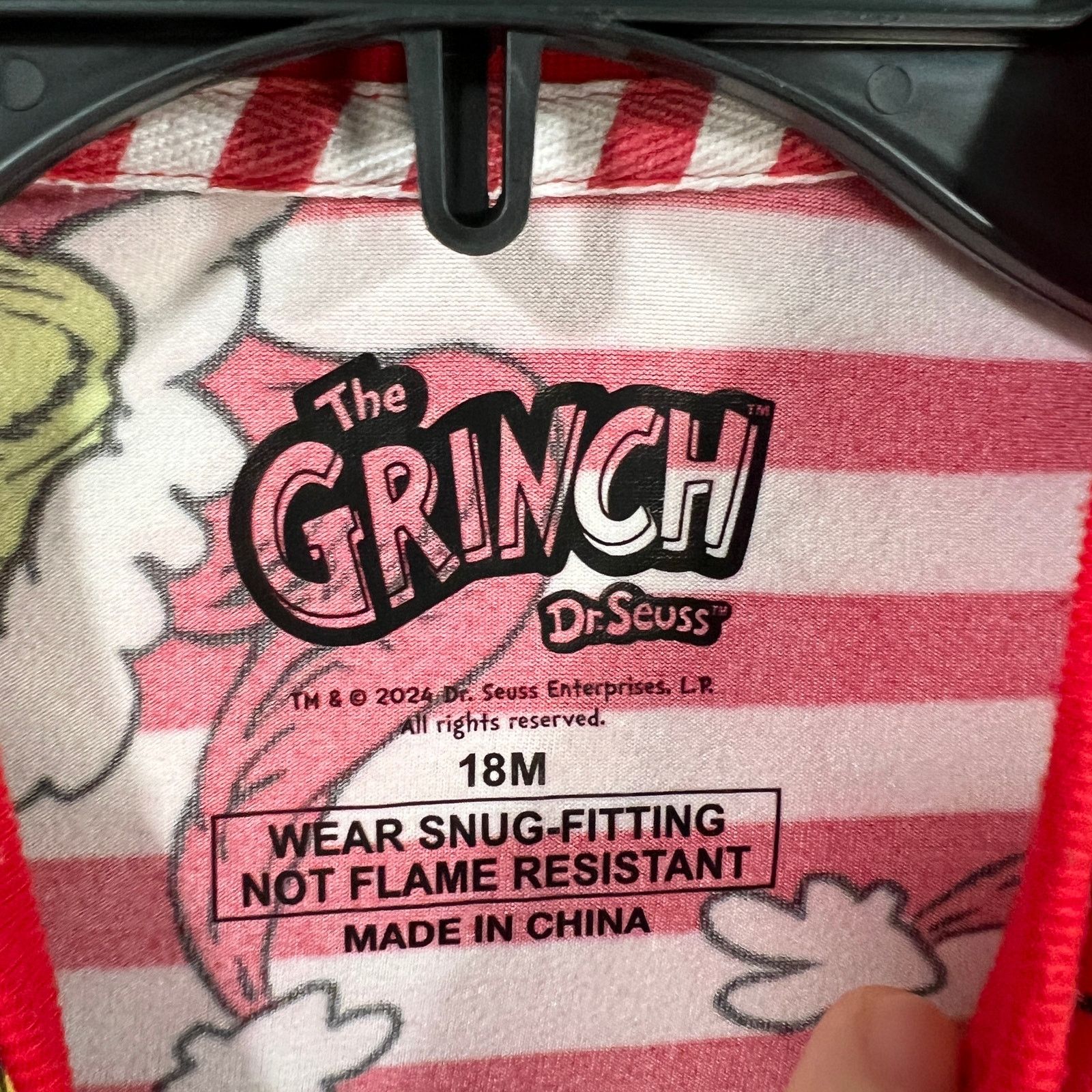 Other Dr. Seuss Grinch Matching Family Pajama Set of 4 Size M / US 6-8 / IT 42-44 - 17 Thumbnail