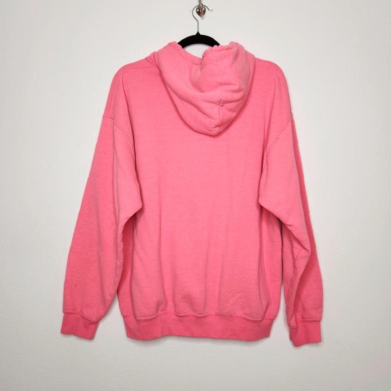 Gildan VINTAGE Wisconsin Bucky Badger UW Madison y2k Gildan Large Pink Hoodie Womens L Pullover Size L / US 10 / IT 46 - 5 Thumbnail