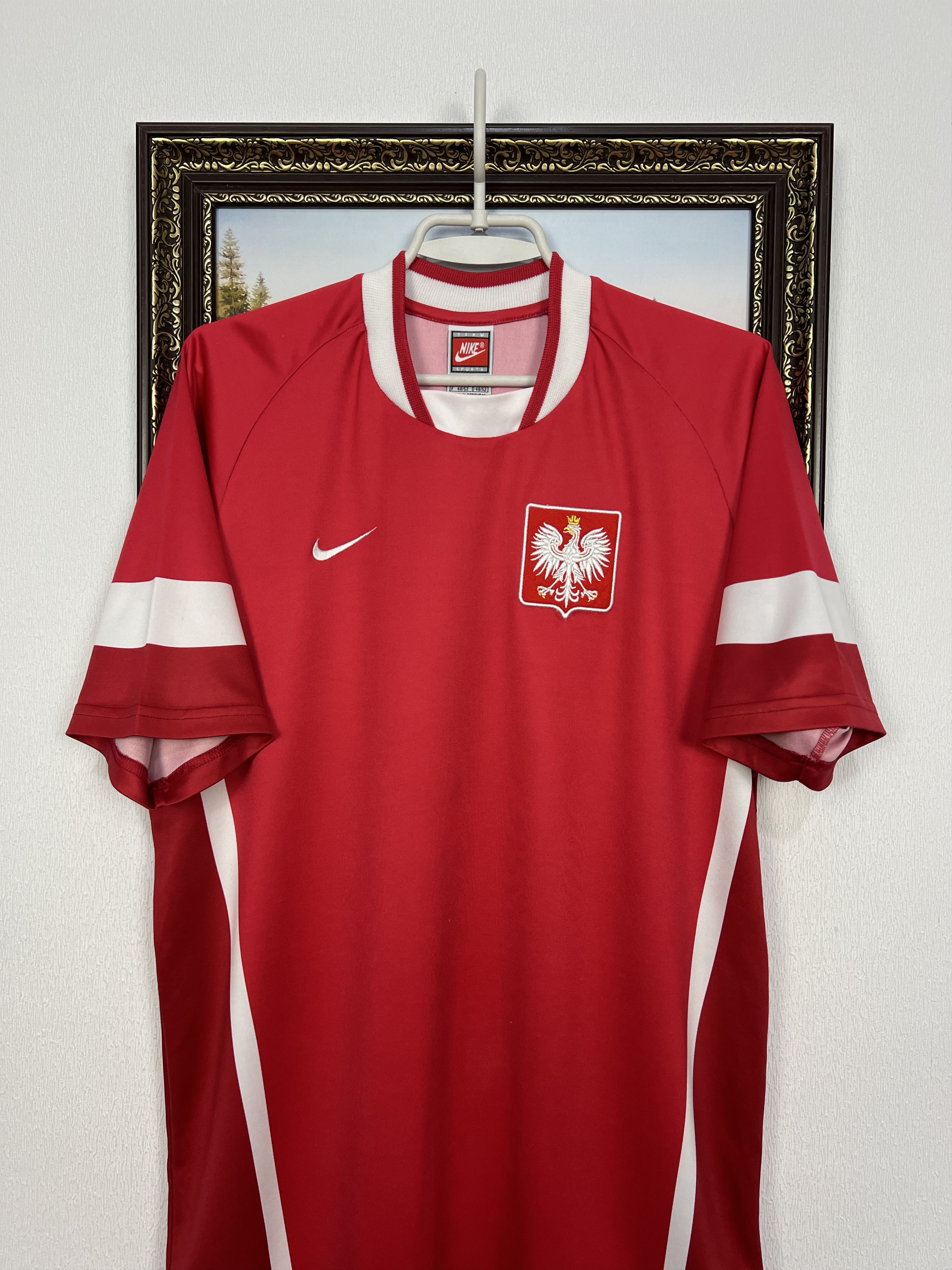 Nike Poland Away football shirt 1997 Soccer Jersey National Team Size US M / EU 48-50 / 2 - 2 Thumbnail