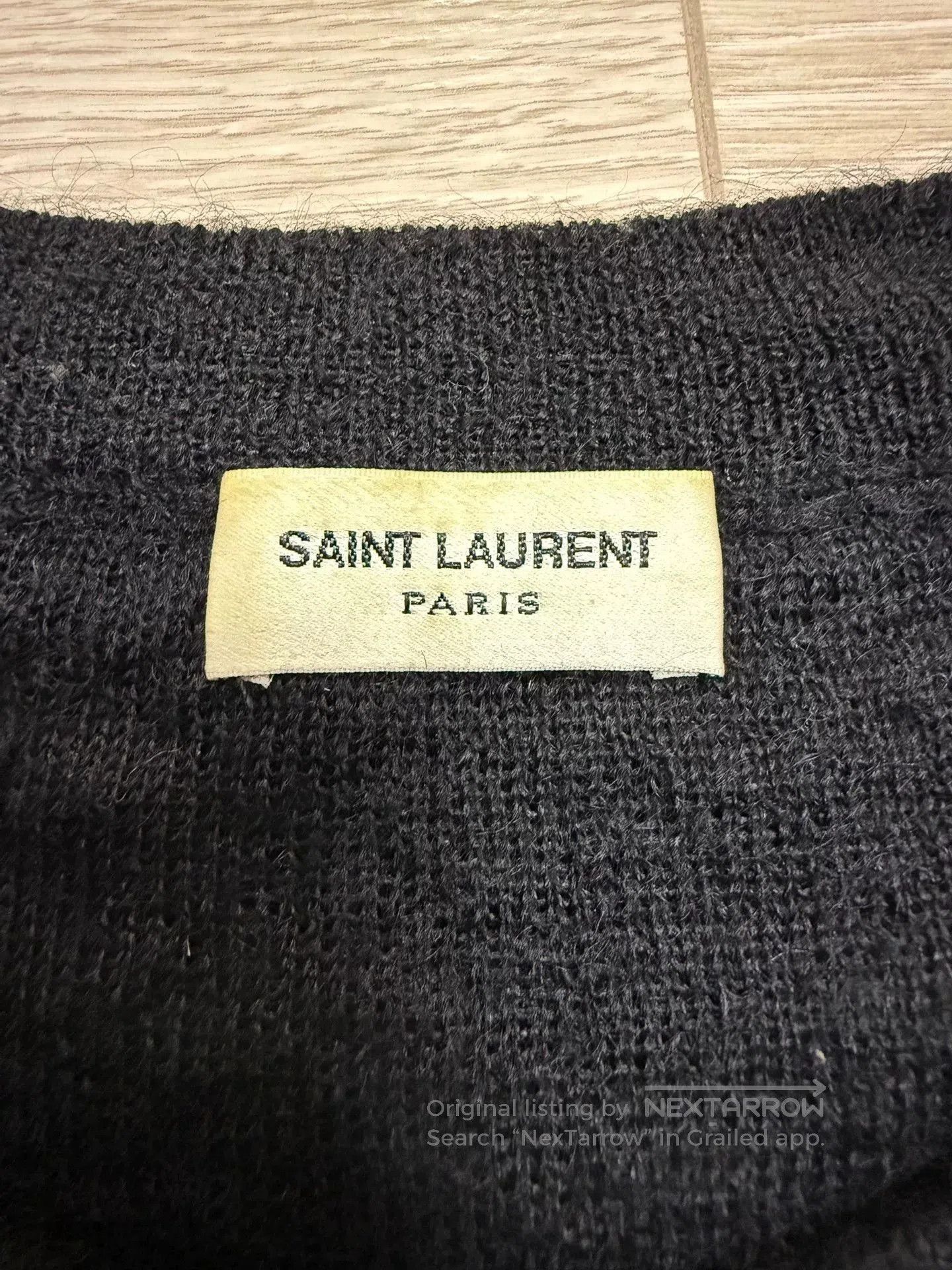Saint Laurent Paris Saint Laurent Tiger Head Knit Sweater. Size S / US 4 / IT 40 - 4 Thumbnail