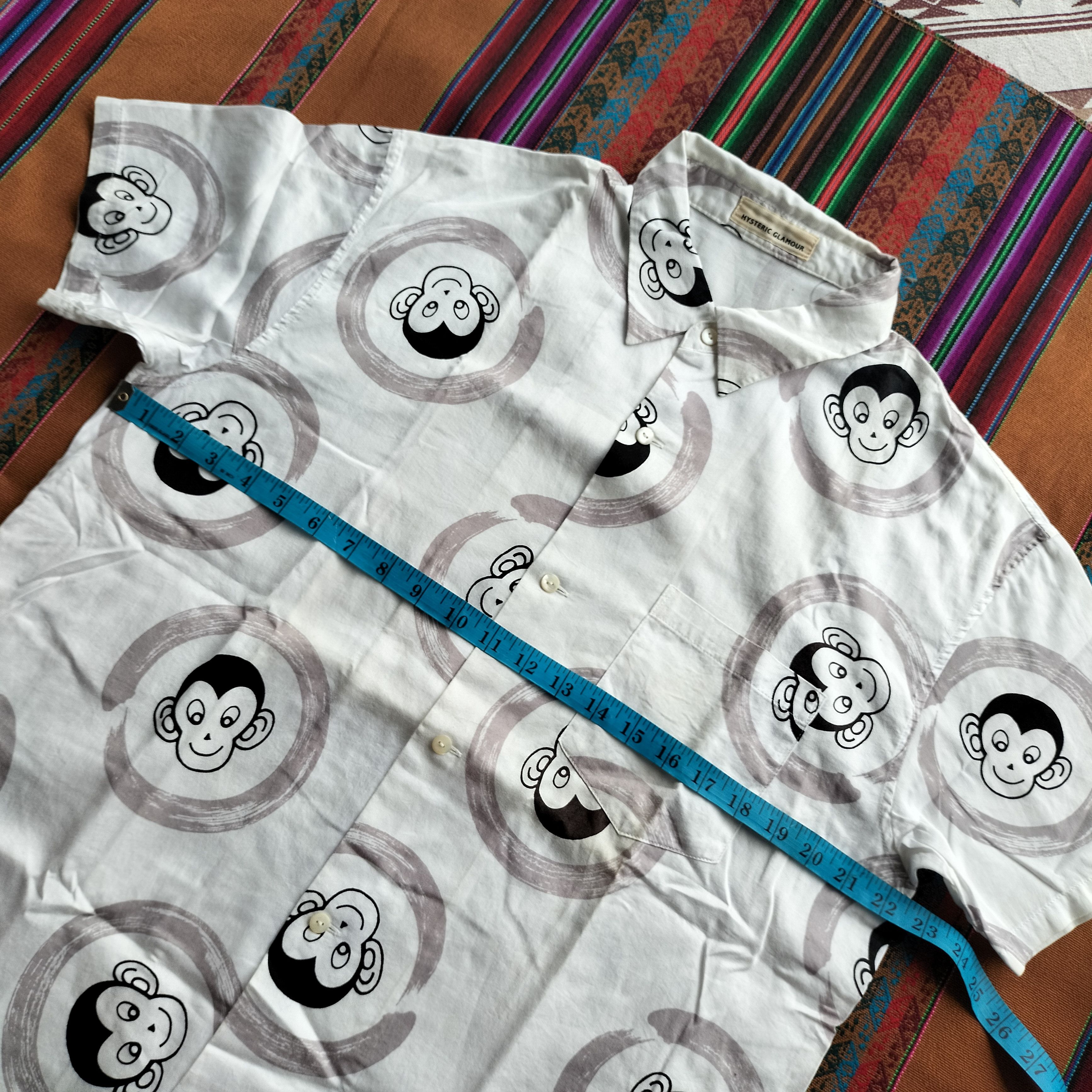 Hysteric Glamour Hysteric glamour baby face monkey ss shirt Size US M / EU 48-50 / 2 - 14 Thumbnail