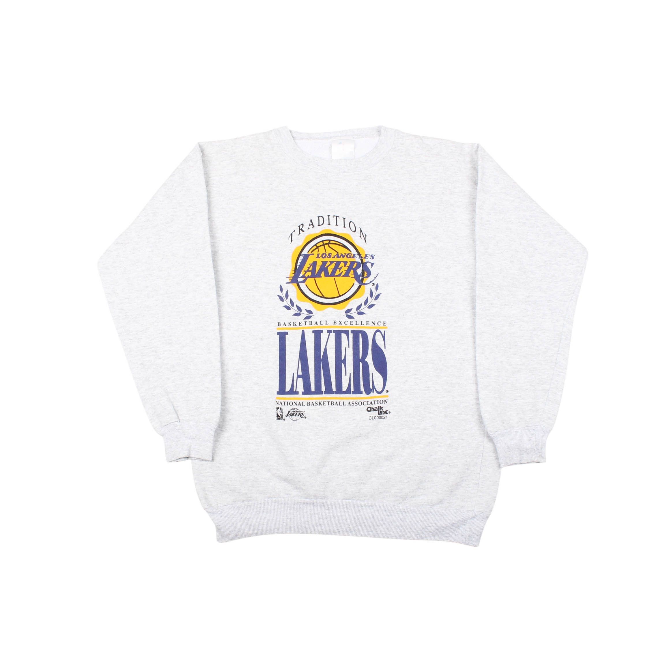 NBA Los Angeles Lakers Sweatshirt 90s NBA Crewneck Size US L / EU 52-54 / 3 - 1 Thumbnail