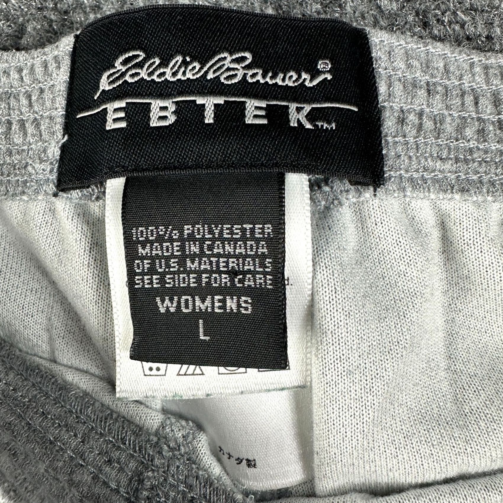 Eddie Bauer Eddie Bauer Sweatpants Womens L EBTEK Gray Elastic Waist Pull On Pants Sample EBTEK Size 36" / US 14 / IT 50 - 4 Thumbnail