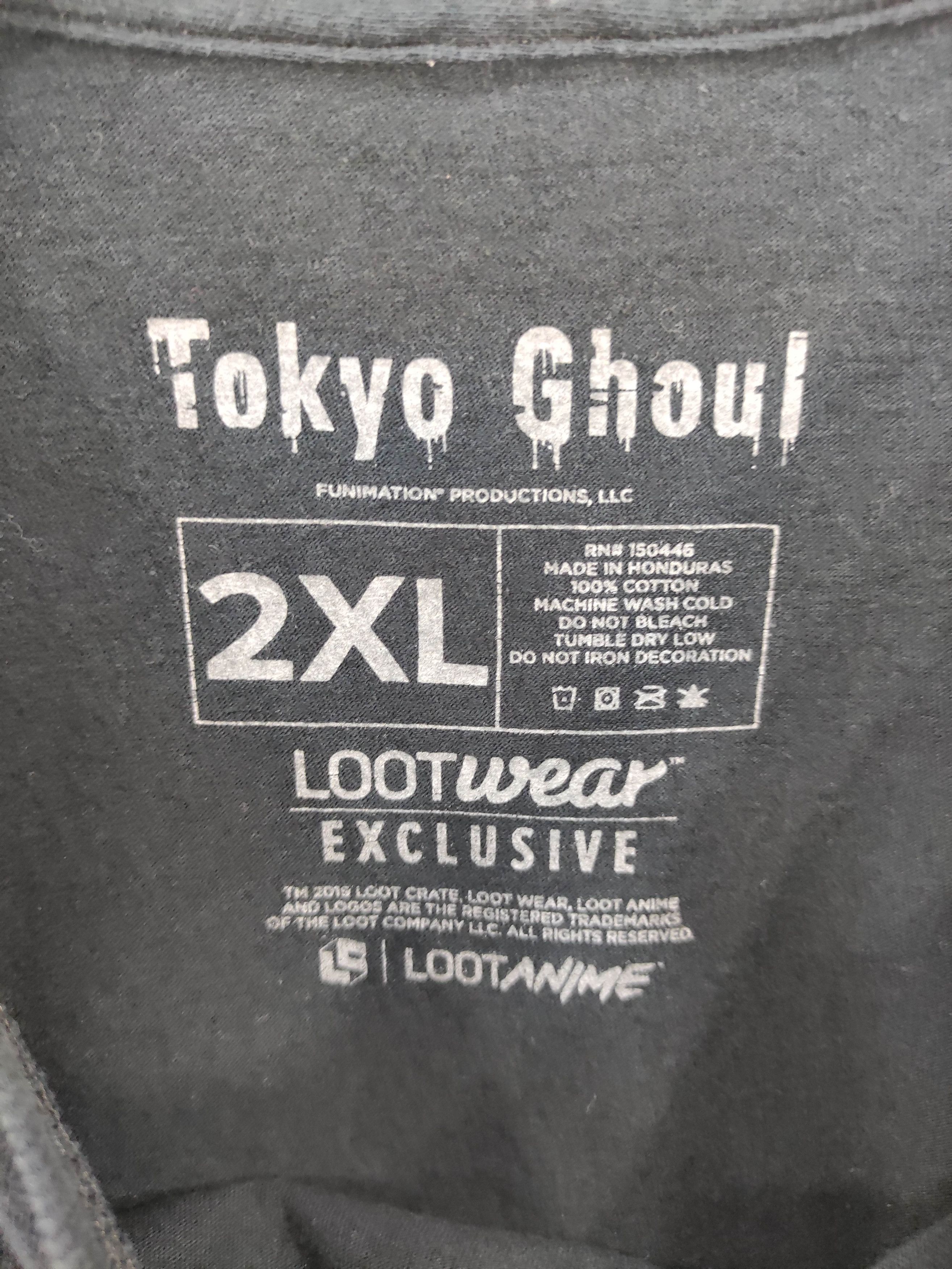 Anime Vintage Tokyo Ghoul Anima Graphic Tee Tshirt Size US L / EU 52-54 / 3 - 3 Thumbnail