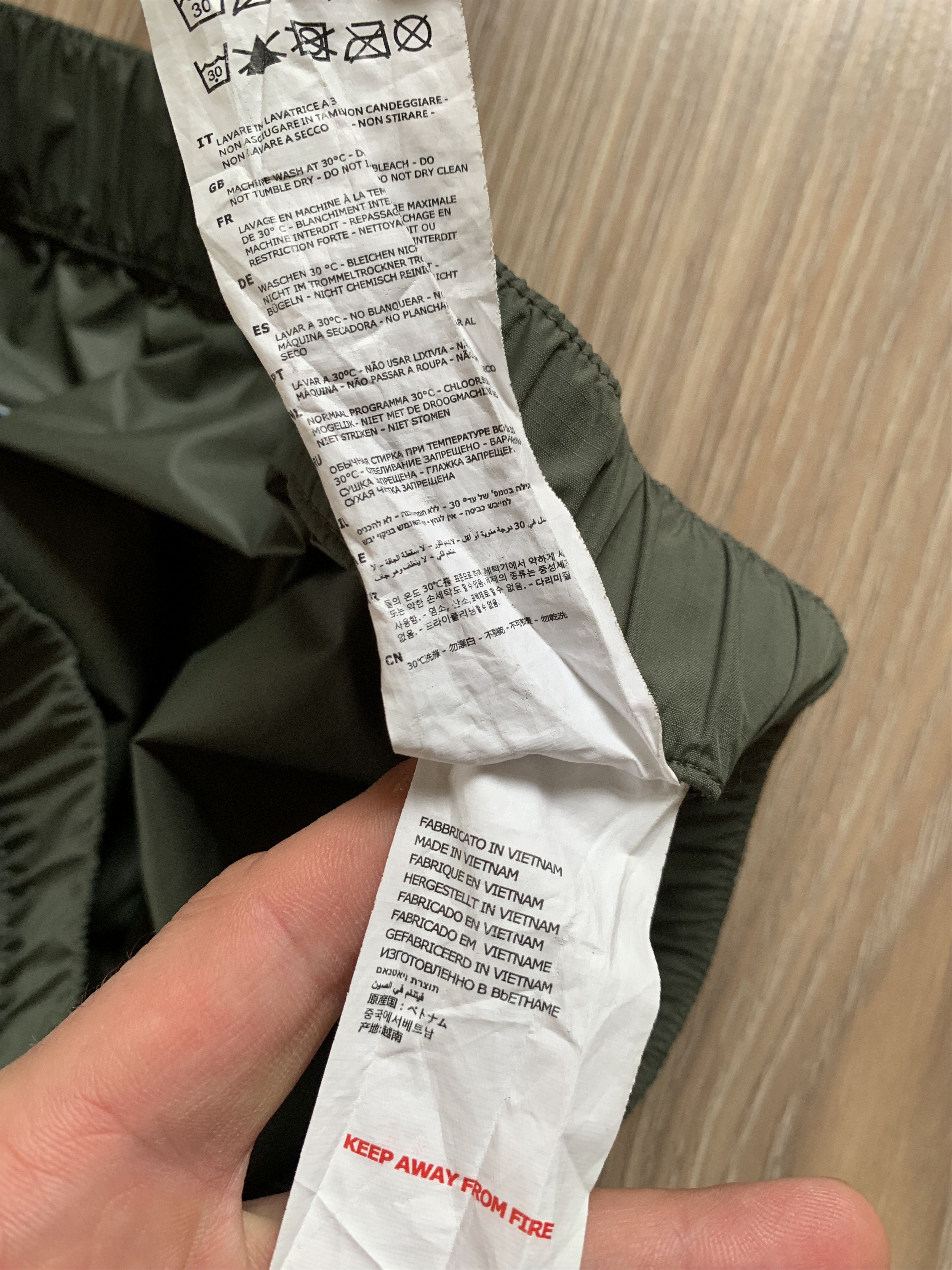 K-Way K Way Outdoor Adventure Waterproof Pants Trousers Size US 30 / EU 46 - 9 Thumbnail