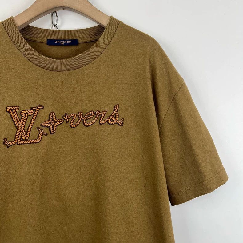 Louis Vuitton Louis Vuitton Brown knotted monogram logo short sleeve Size US XXL / EU 58 / 5 - 6 Thumbnail