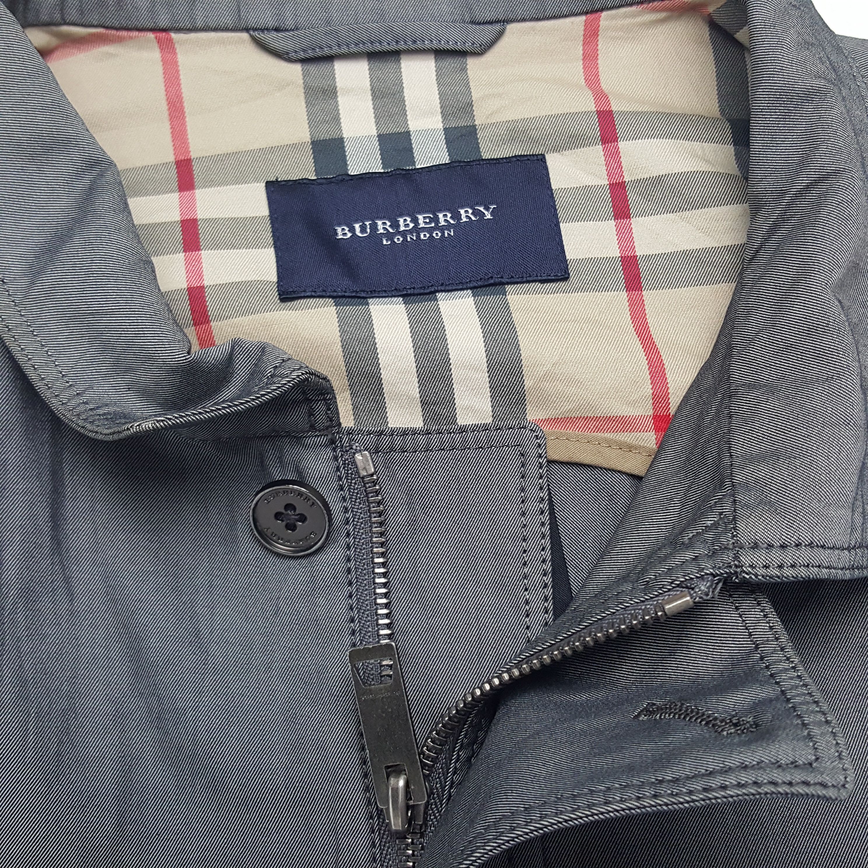 Burberry × Vintage Vintage Burberry London Nova Check Designer Jacket Size US M / EU 48-50 / 2 - 6 Thumbnail
