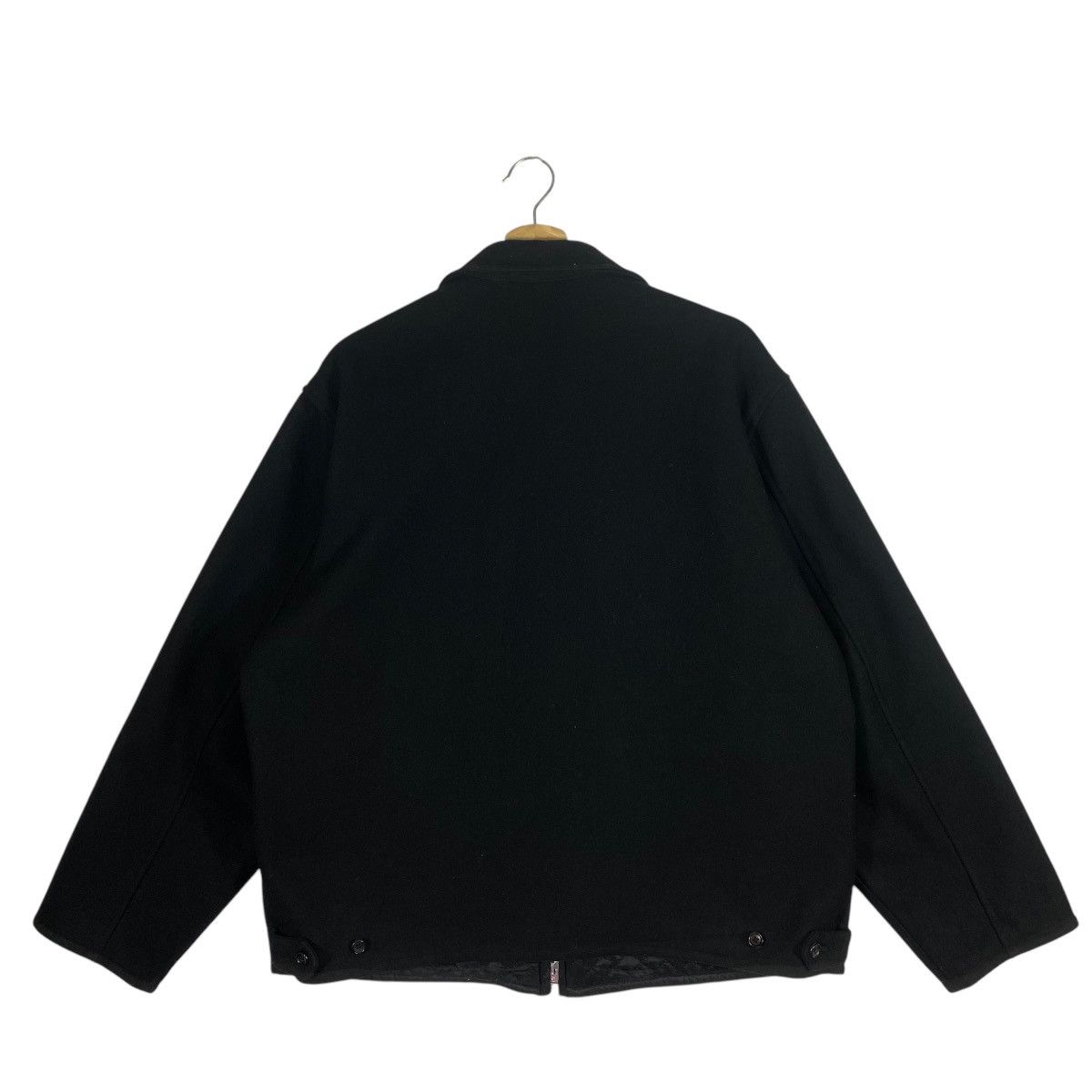 Vintage × Y's for Men × Yohji Yamamoto Vintage Ys For Men Yohji Yamamoto Reversible Wool Zipper Size US L / EU 52-54 / 3 - 7 Thumbnail