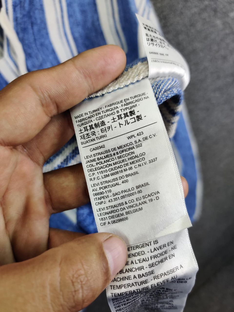 Levi's Made & Crafted Vintage 90s Levi's Made & Crafted Striped Hoodie Jacket Size US S / EU 44-46 / 1 - 14 Thumbnail