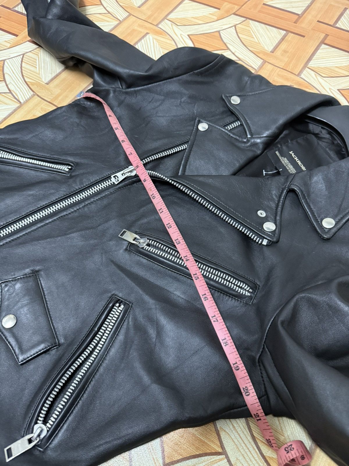 JACKROSE JACKROSE PUNK RIDER JACKET BLACK MEDIUM Size US L / EU 52-54 / 3 - 11 Thumbnail