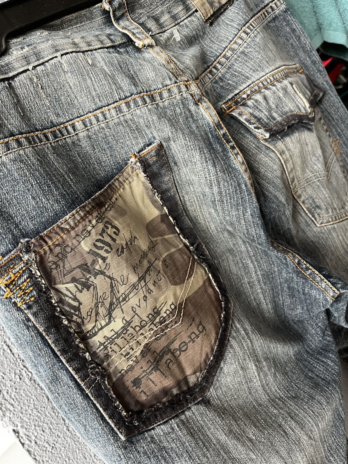 Billabong Vintage camo billabong jeans Size US 32 / EU 48 - 3 Thumbnail