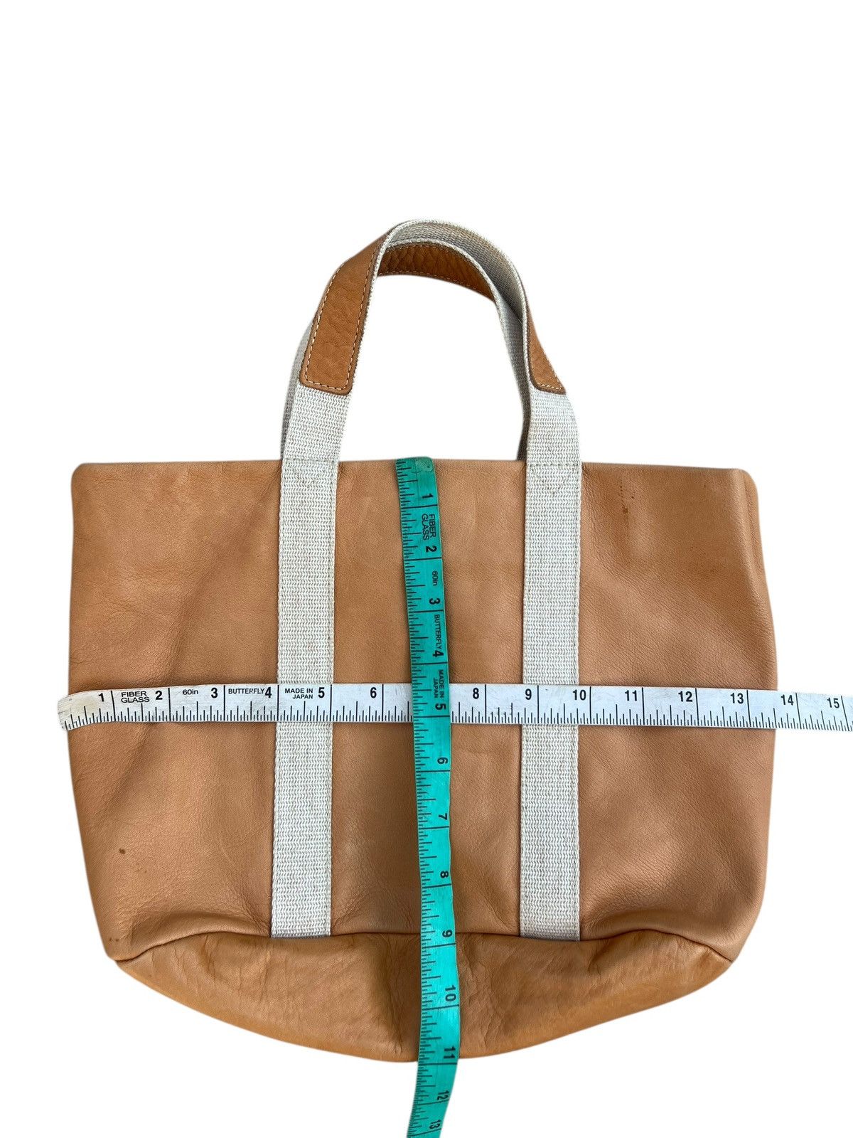 Leather Patina Leather Mini Tote Bag Kanmi Japan Size ONE SIZE - 22 Thumbnail