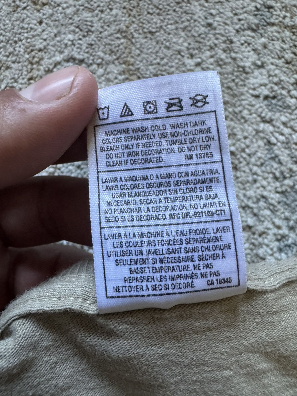 Fruit Of The Loom Y2k Club E JR Tee Size US XL / EU 56 / 4 - 9 Thumbnail