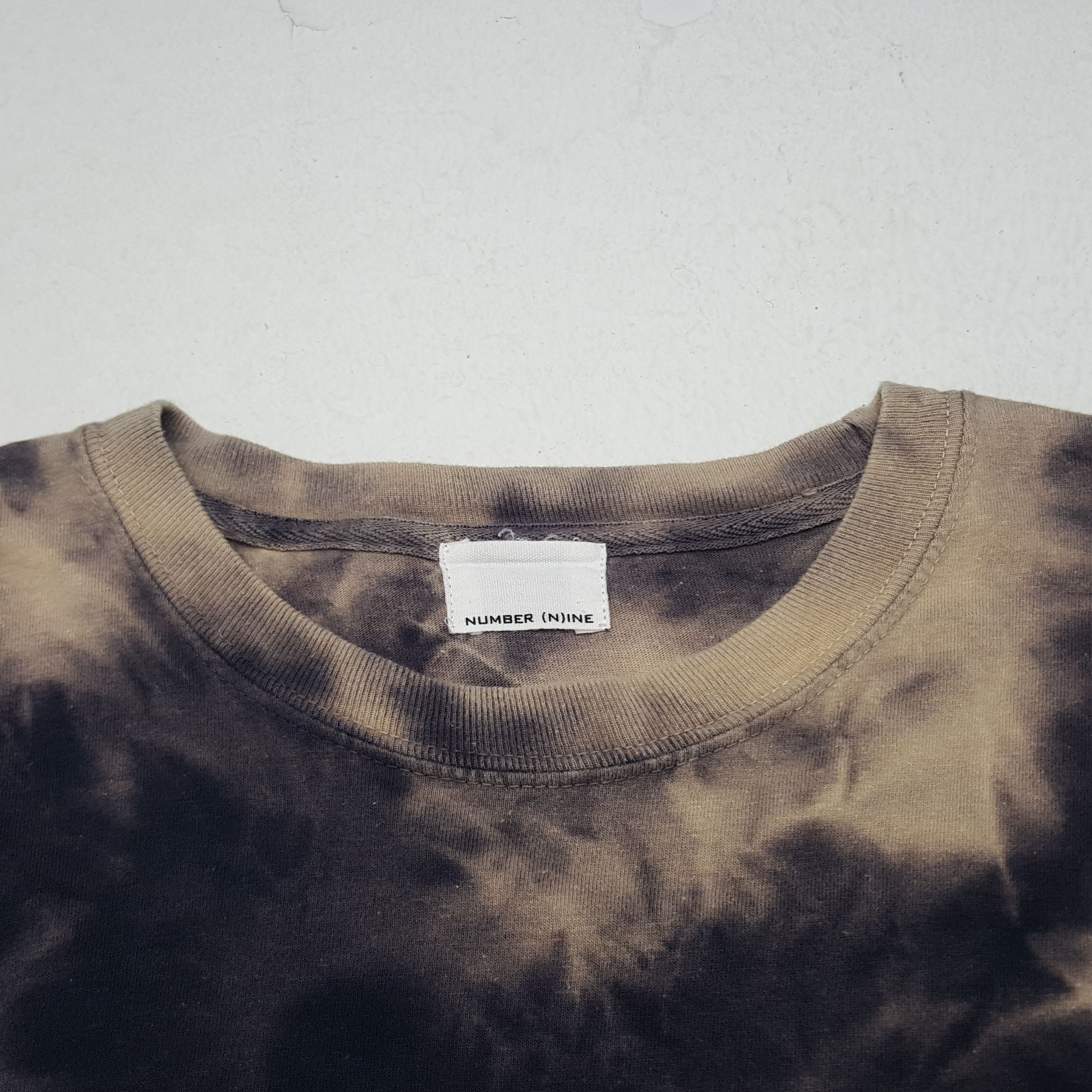 Designer × Number (N)ine × Vintage Vintage Number (N)ine Acid Wash Tshirt Size US XL / EU 56 / 4 - 4 Thumbnail