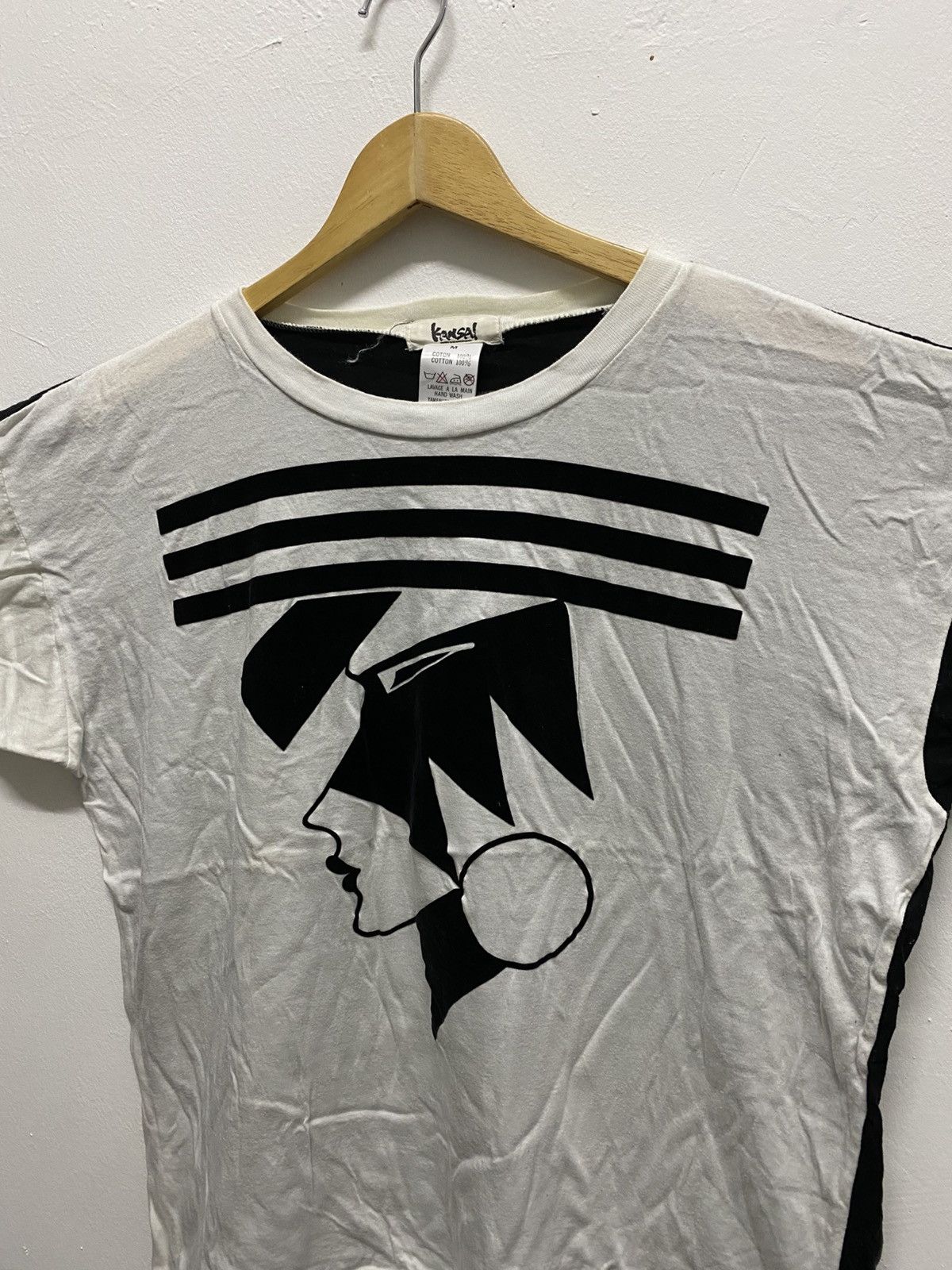 Kansai Yamamoto Vintage Kansai Yamamoto Eagle Girl Designer Shirt Size US M / EU 48-50 / 2 - 3 Thumbnail