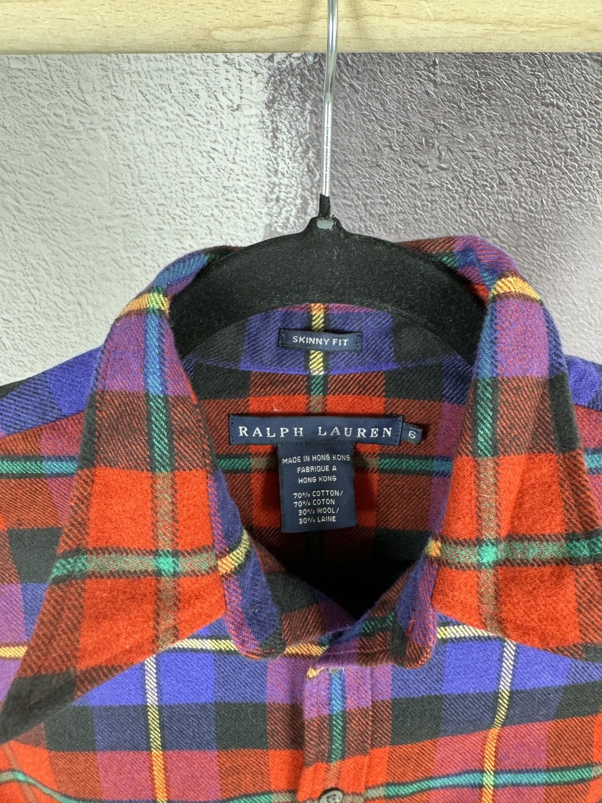 Ralph Lauren Ralph Lauren vintage checkered wool cotton flannel shirt Size M / US 6-8 / IT 42-44 - 4 Thumbnail