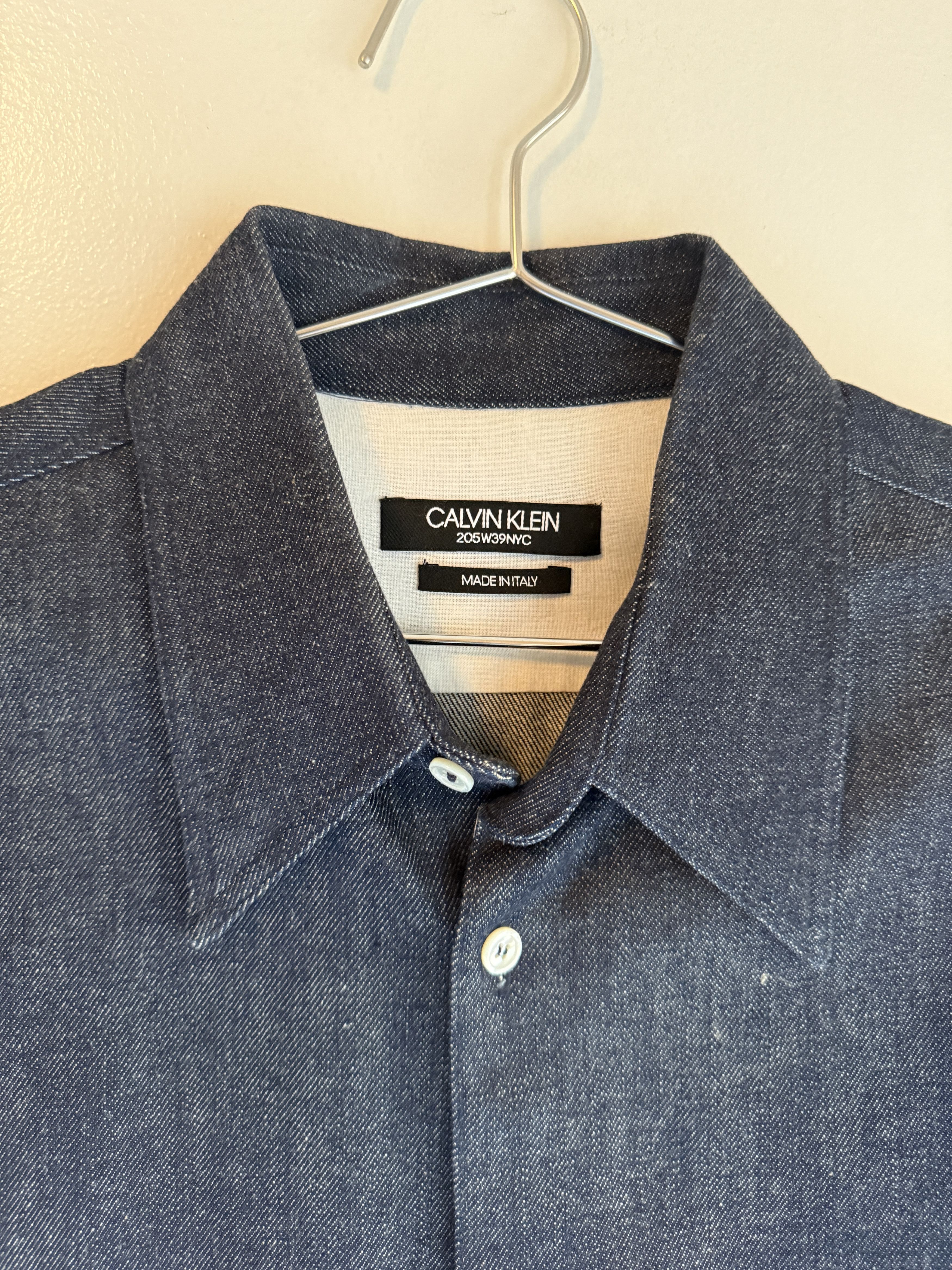 Calvin Klein 205W39NYC Calvin Klein 205W39NYC Raf Simons Denim Shirt, 38 Size US M / EU 48-50 / 2 - 5 Thumbnail