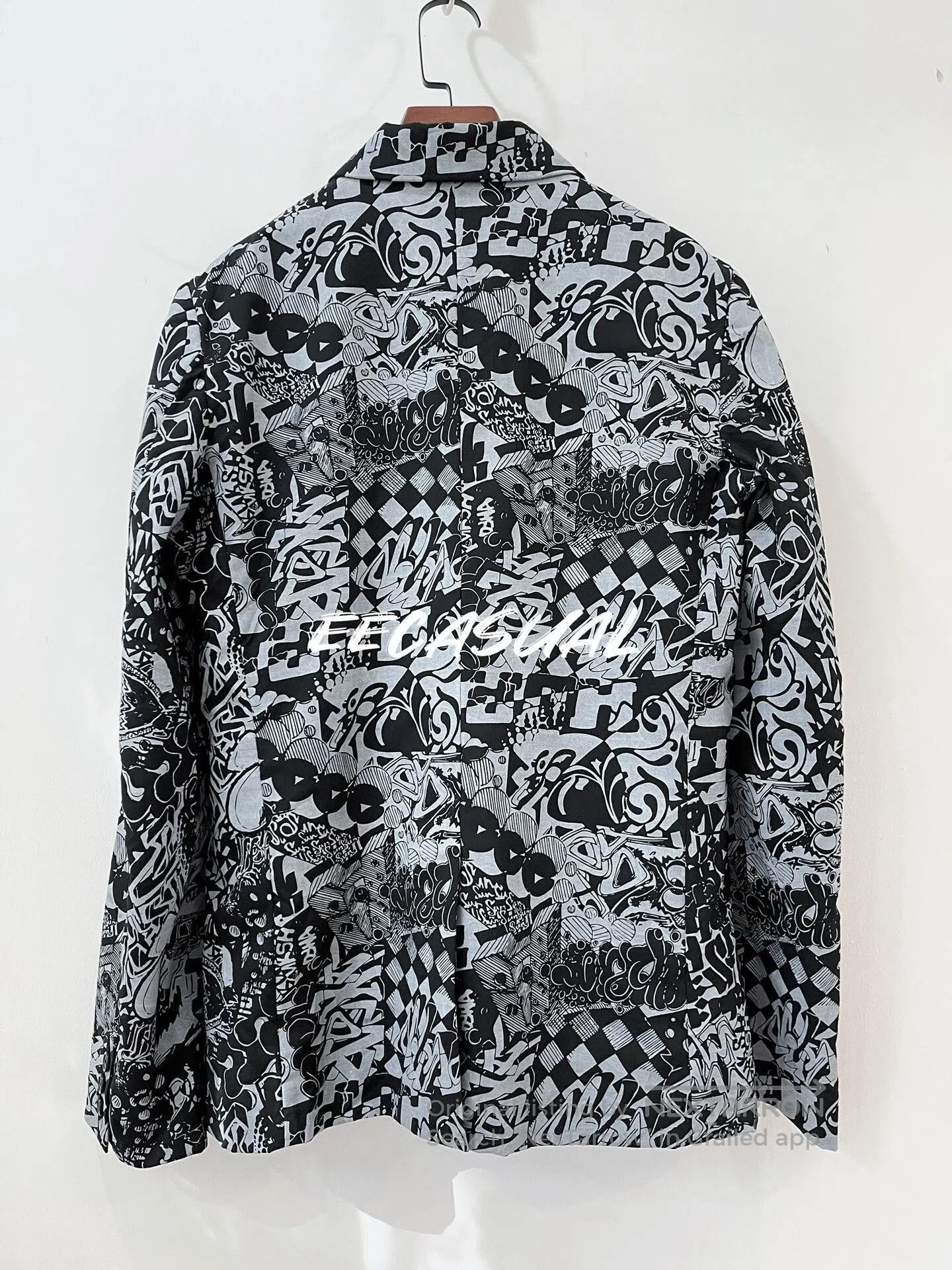 CDG by Comme des Garcons CDG Graffiti Wool Suit Jacket. Size US L / EU 52-54 / 3 - 4 Thumbnail
