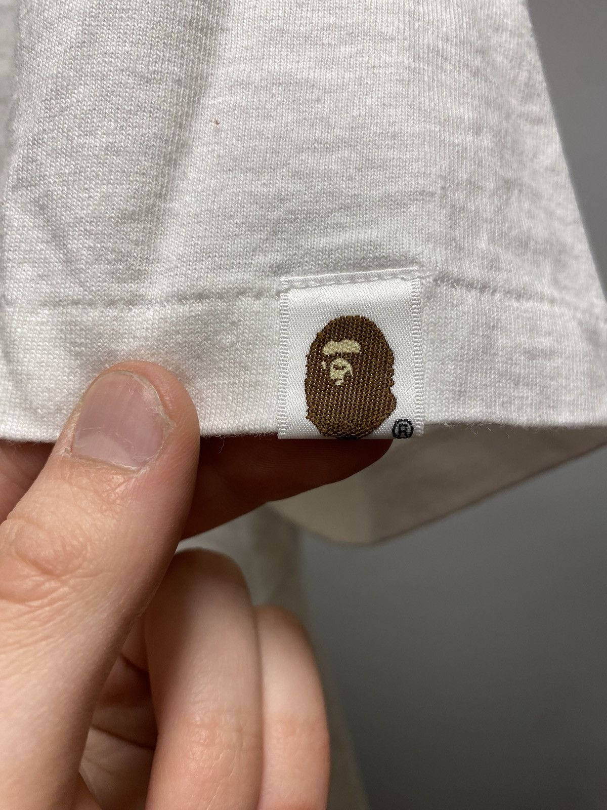 Bape Bape college colors tee Size US L / EU 52-54 / 3 - 5 Thumbnail