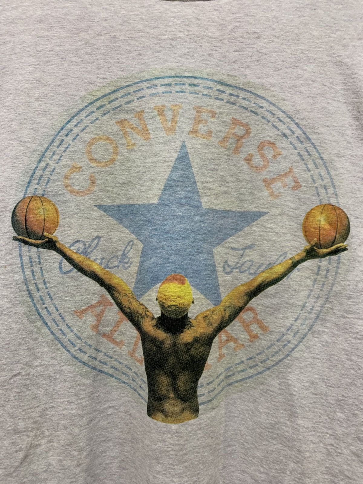 Vintage 90’s Dennis Rodman Converse Promo Tee Size US L / EU 52-54 / 3 - 3 Thumbnail
