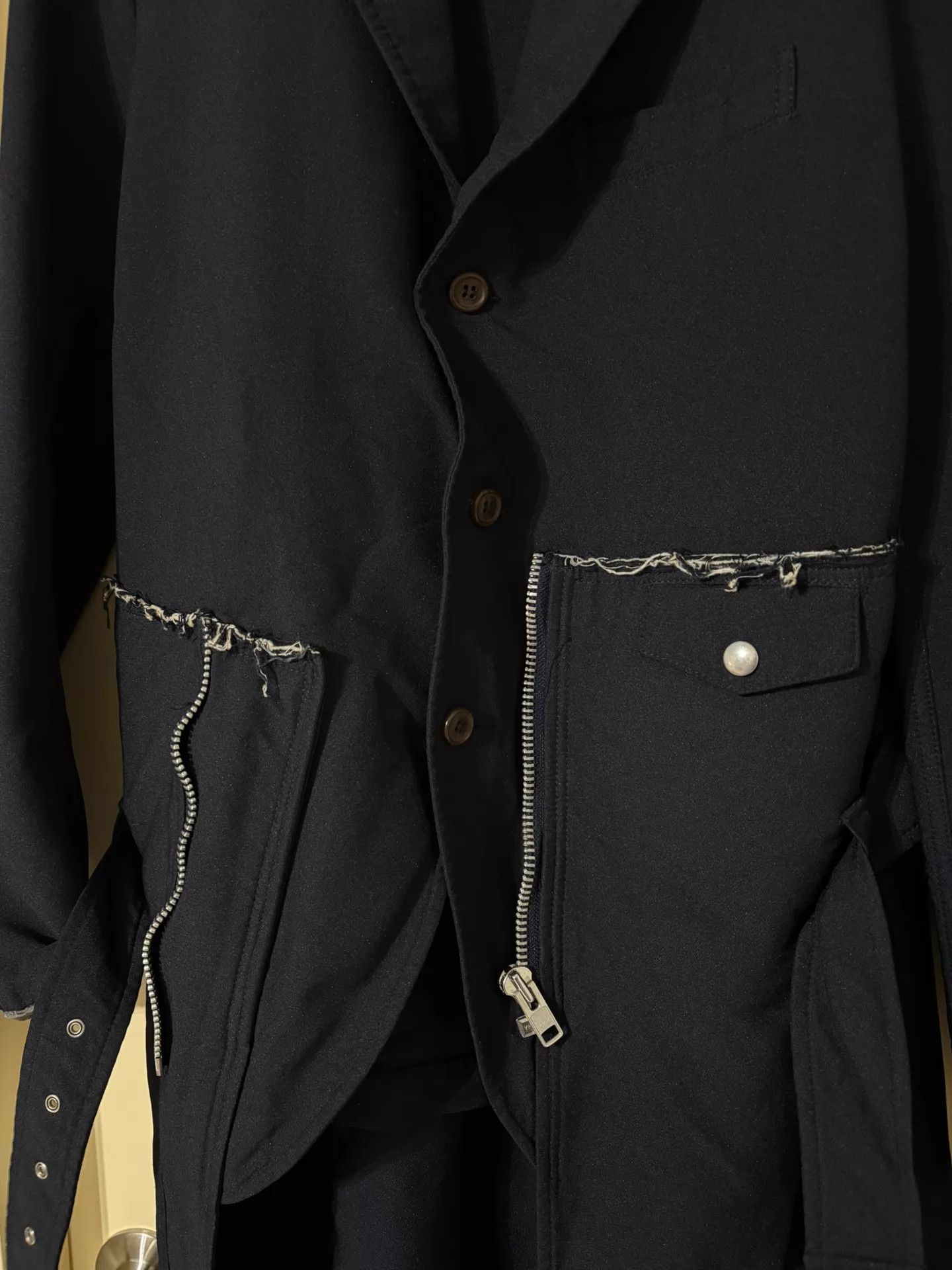 Comme des Garcons CDG Homme Plus AW13 Napped Structured Overcoat M Size US M / EU 48-50 / 2 - 7 Thumbnail