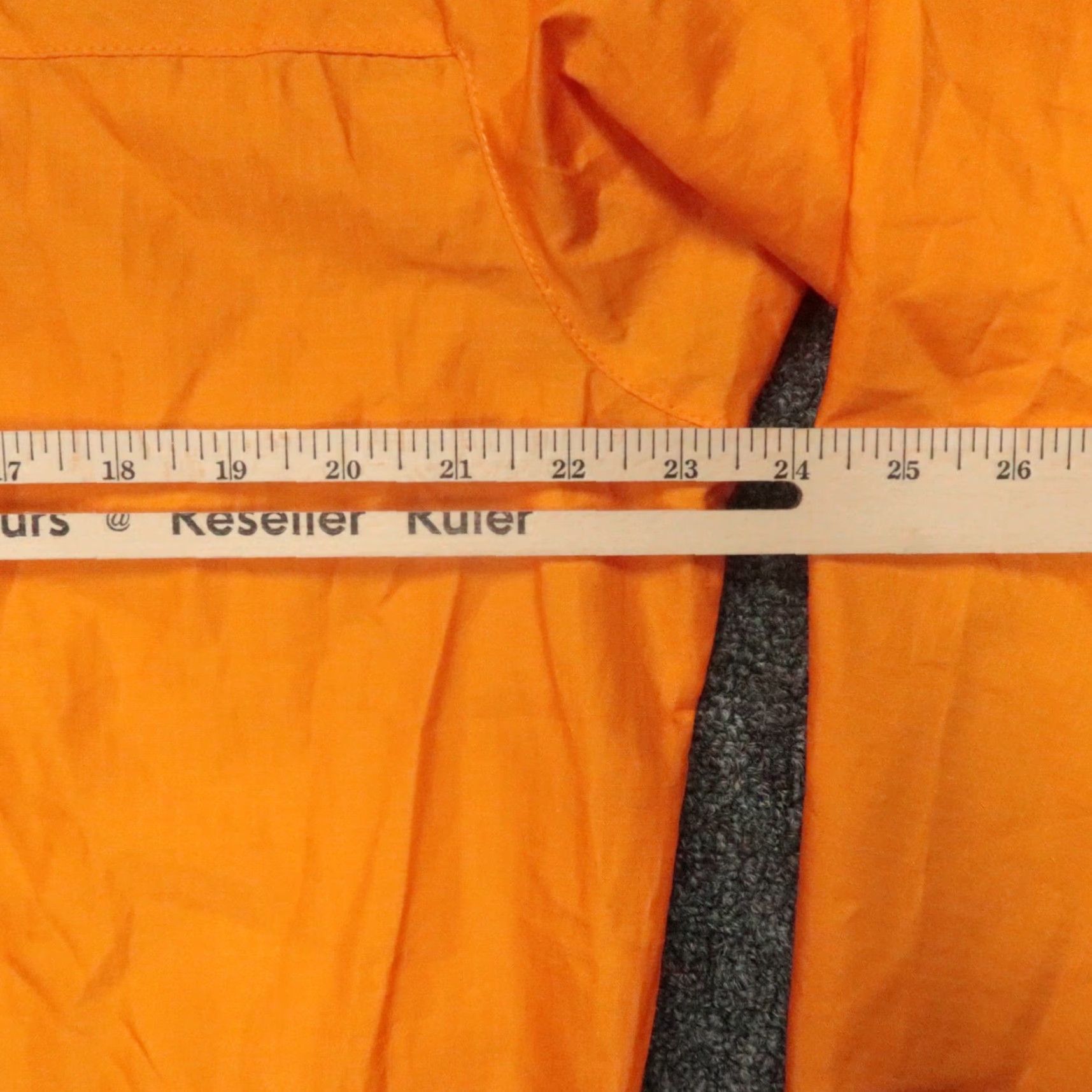 Patagonia VINTAGE Patagonia Jacket Mens Large Orange Wind Shield Hybrid Full Zip Pockets Size US L / EU 52-54 / 3 - 7 Thumbnail