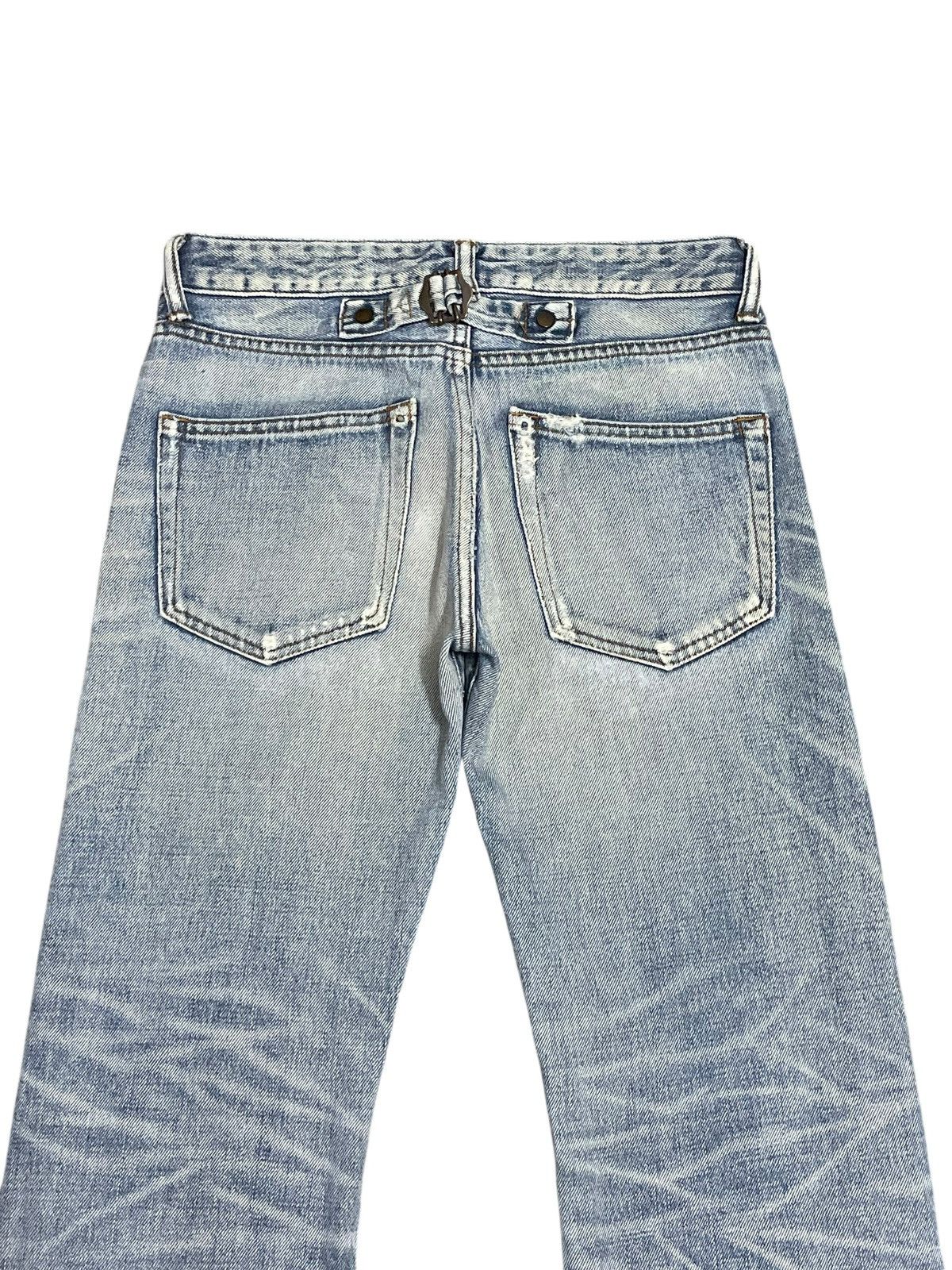 Vintage Japanese Stunning Lure Buckle Back Fade Wash Jeans