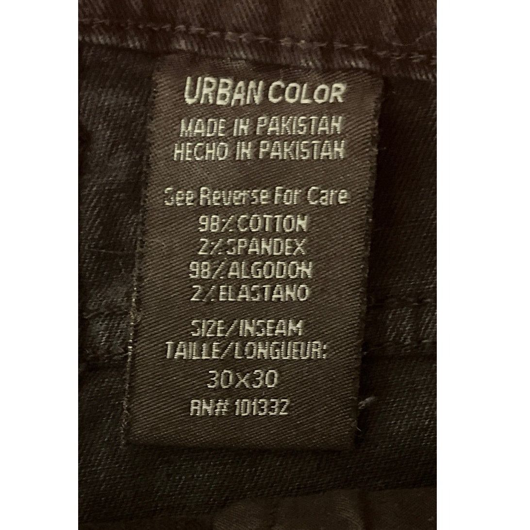 Other Urban Color Straight Fit Black Jeans - Size 30 x 30 - NEW Size US 30 / EU 46 - 6 Thumbnail