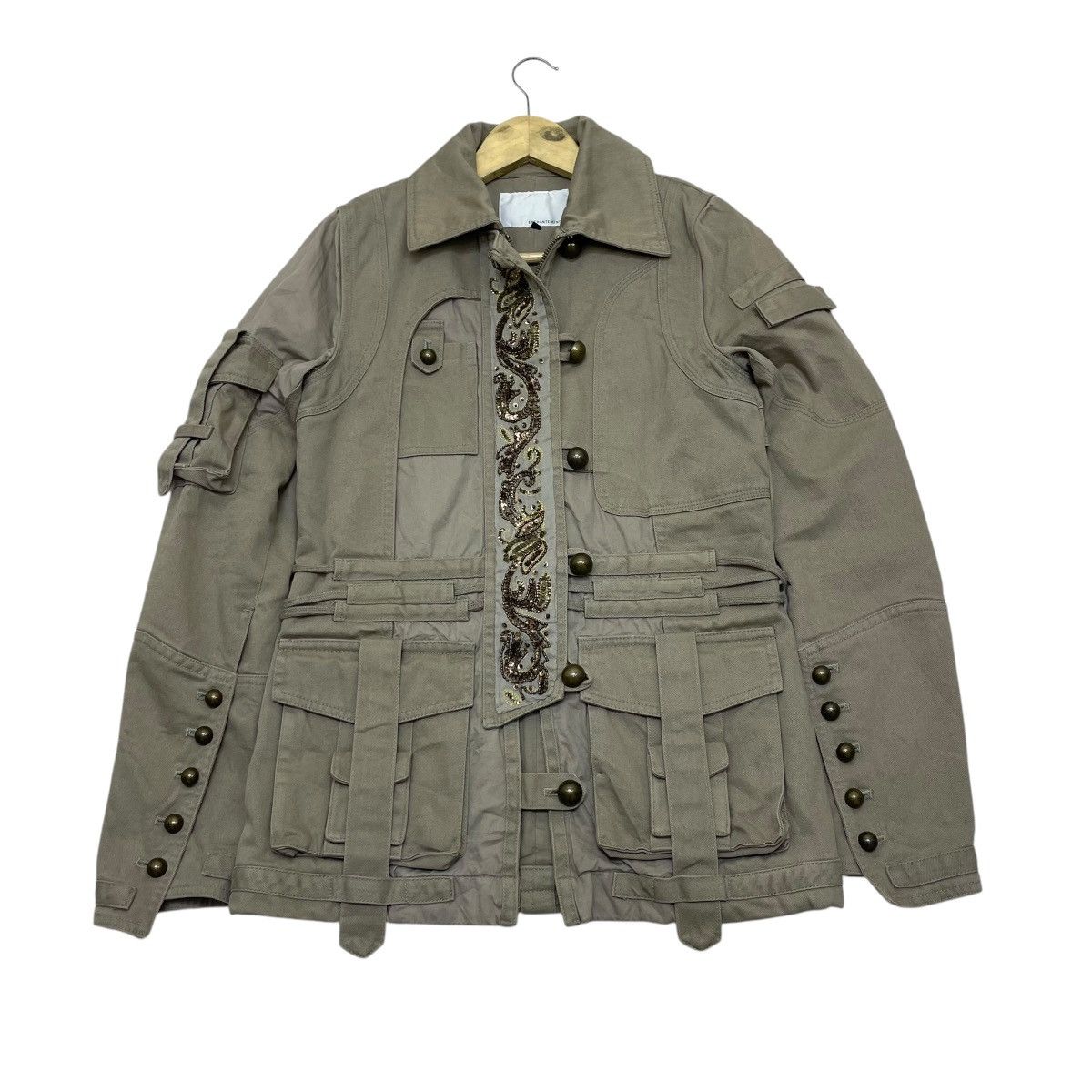 Japanese Brand 💥Enchanment Le Ciel Bleu Bondage Punker Jacket Size S / US 4 / IT 40 - 1 Thumbnail