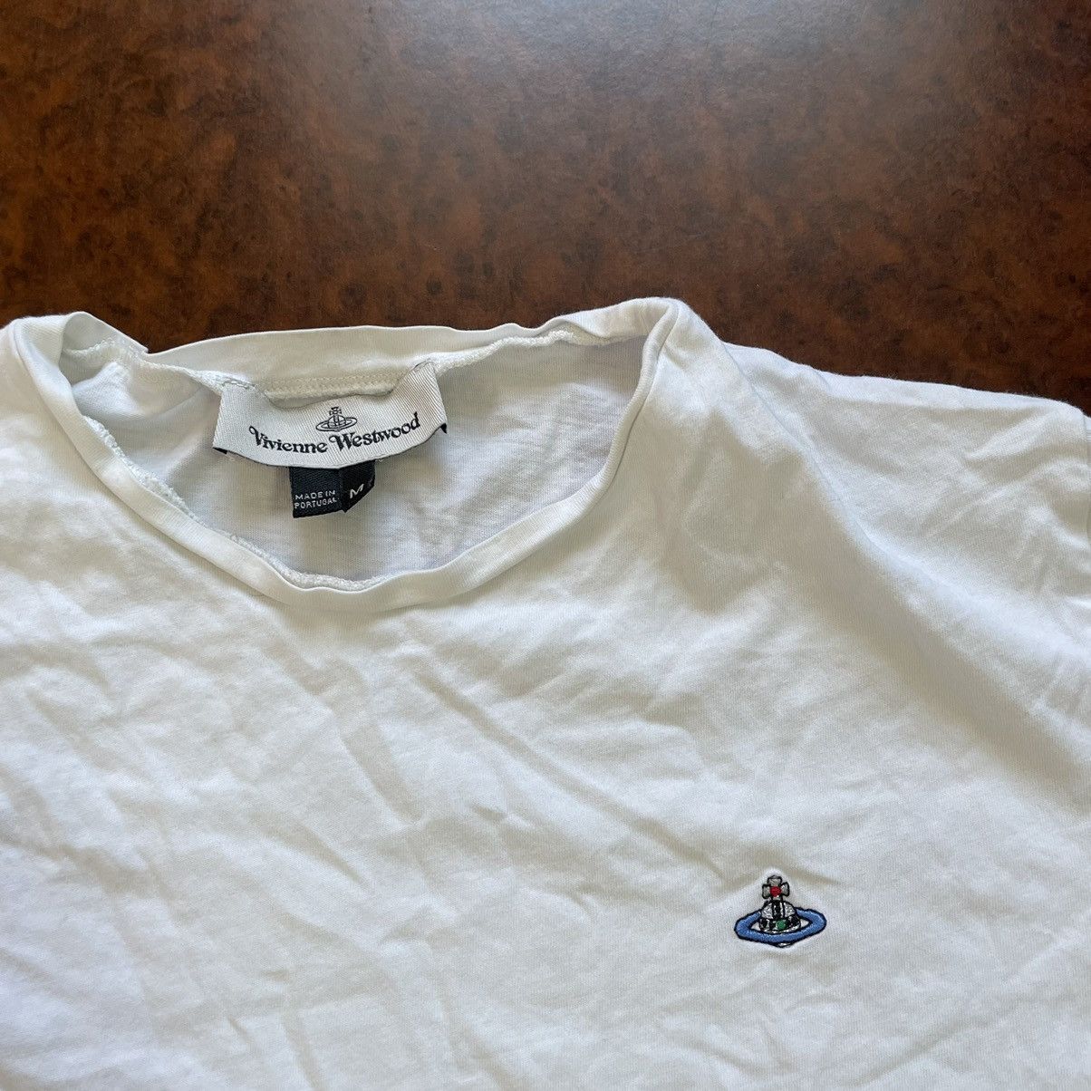 Vivienne Westwood Y2k logo Vivienne Westwood tee shirt white classic old luxur Size M / US 6-8 / IT 42-44 - 2 Thumbnail